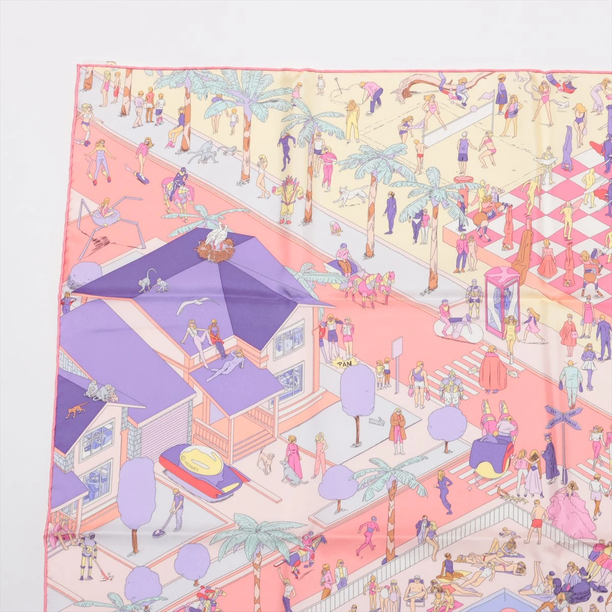 エルメス カレ90 Hermes on The Beach エルメス オン ザ ビーチ