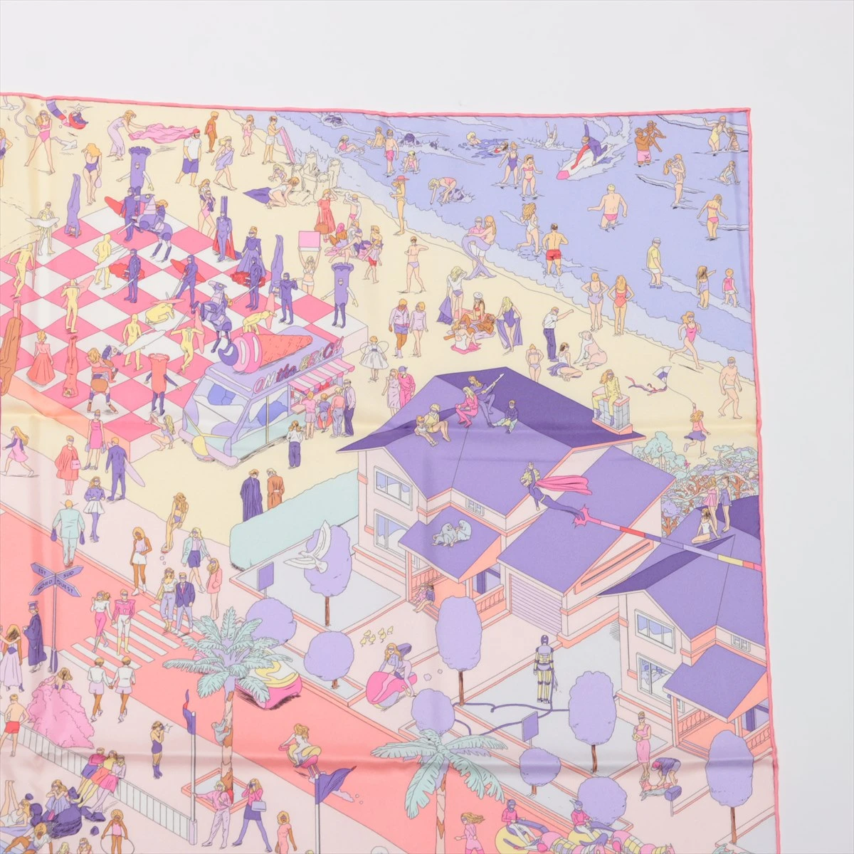 エルメス カレ90 Hermes on The Beach エルメス オン ザ ビーチ