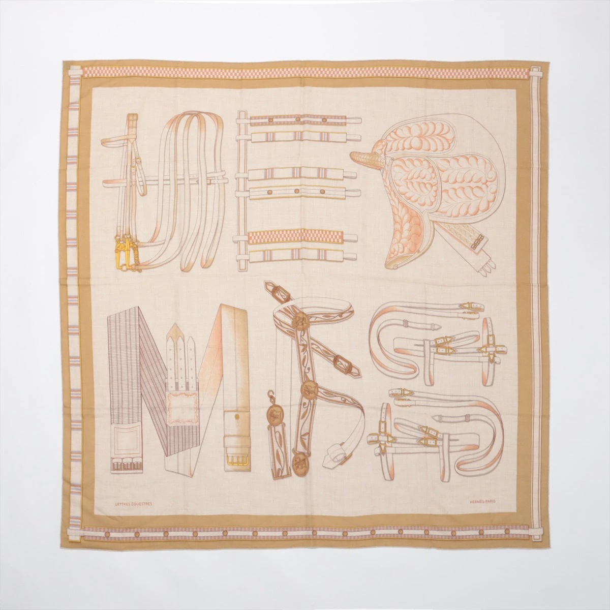 エルメス カレジェアン LETTRES EQUESTRES レトル エケストル