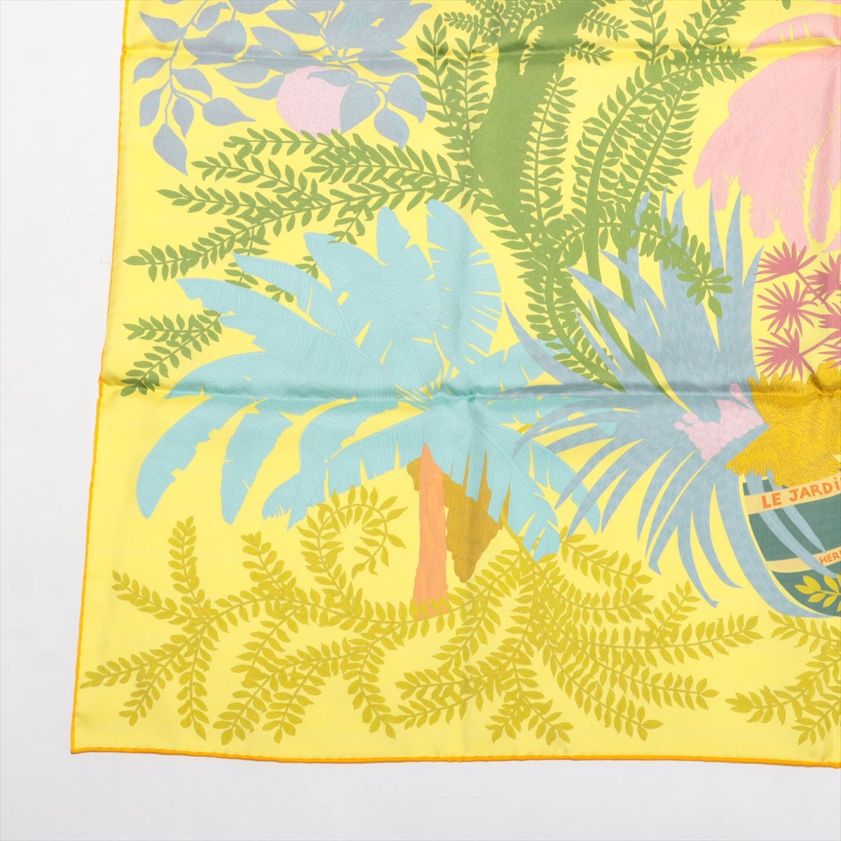 エルメス カレ90 ダブルフェイス LES JARDIN DES PEINTRES 画家
