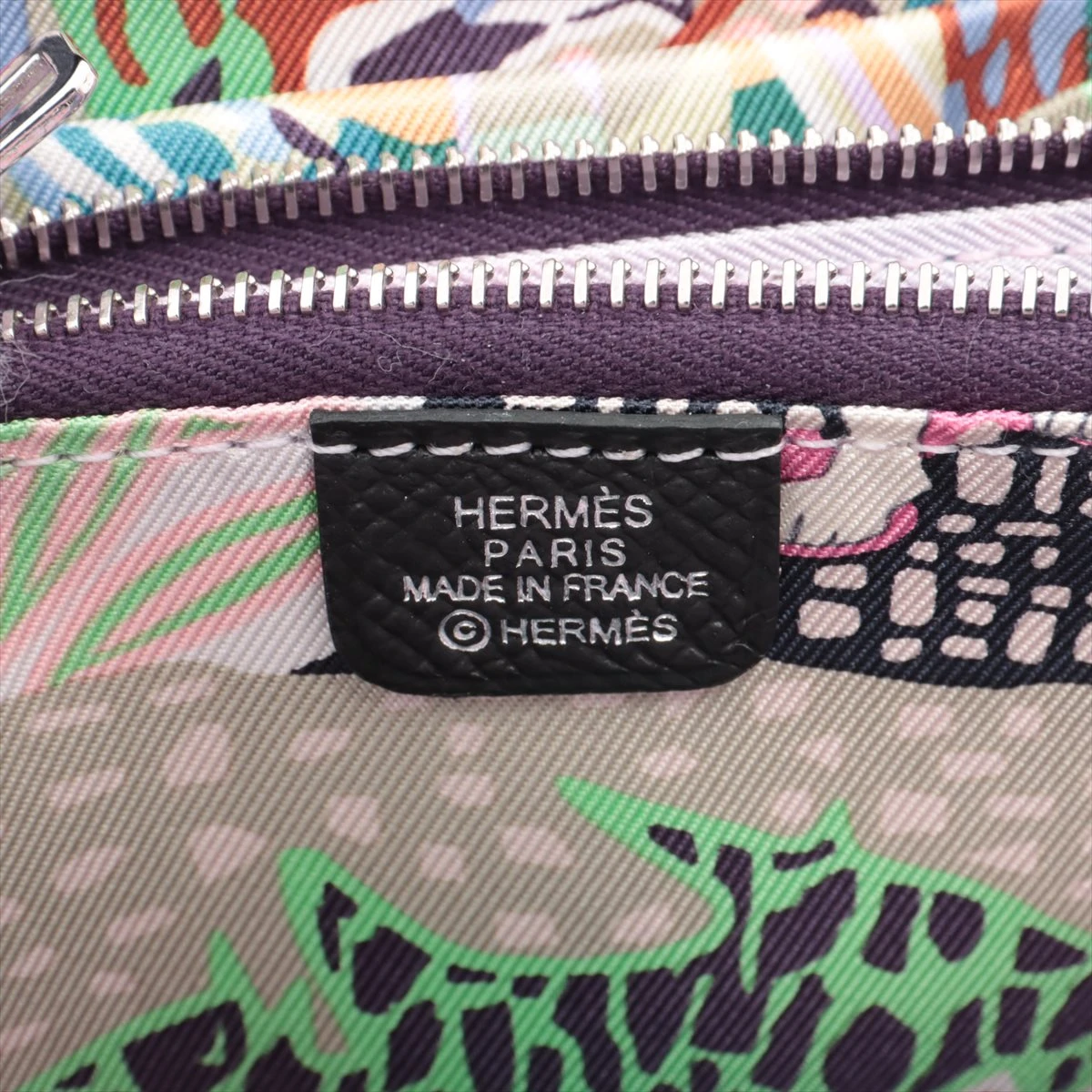 専用　 エルメス アザップコンパクト シルクイン ラウンド 財布 ヴォーエプソン エルメス アザップコンパクト シルクイン ヴォーエプソン