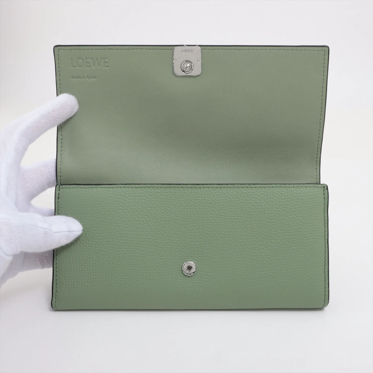 ロエベ アナグラム コンチネンタルウォレット レザー 長財布
