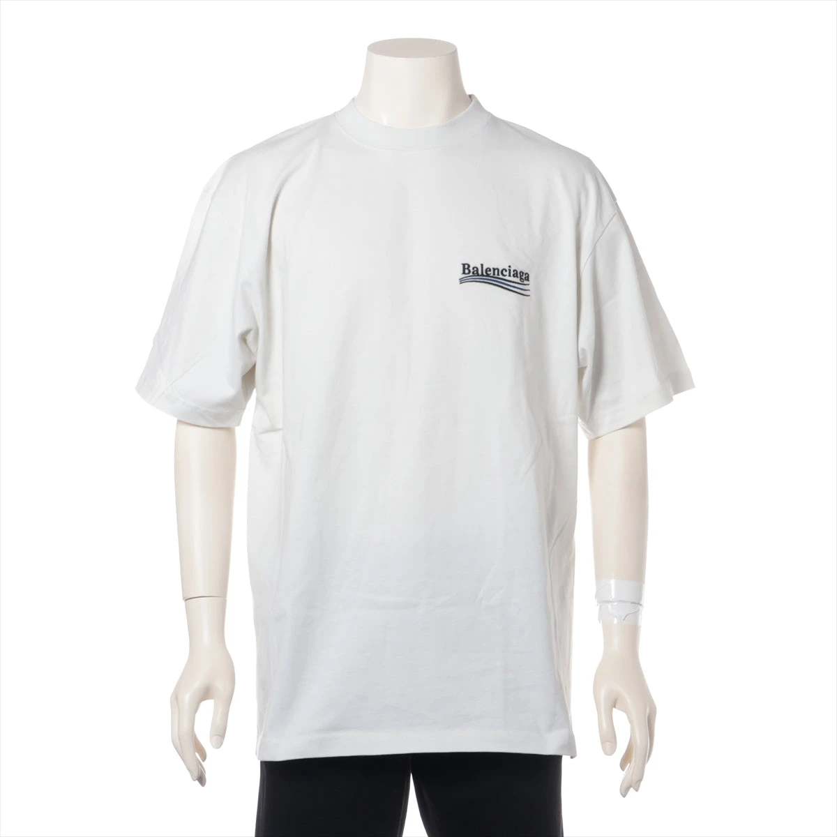 バレンシアガ 21年 コットン Tシャツ XS ユニセックス グレー 641655 