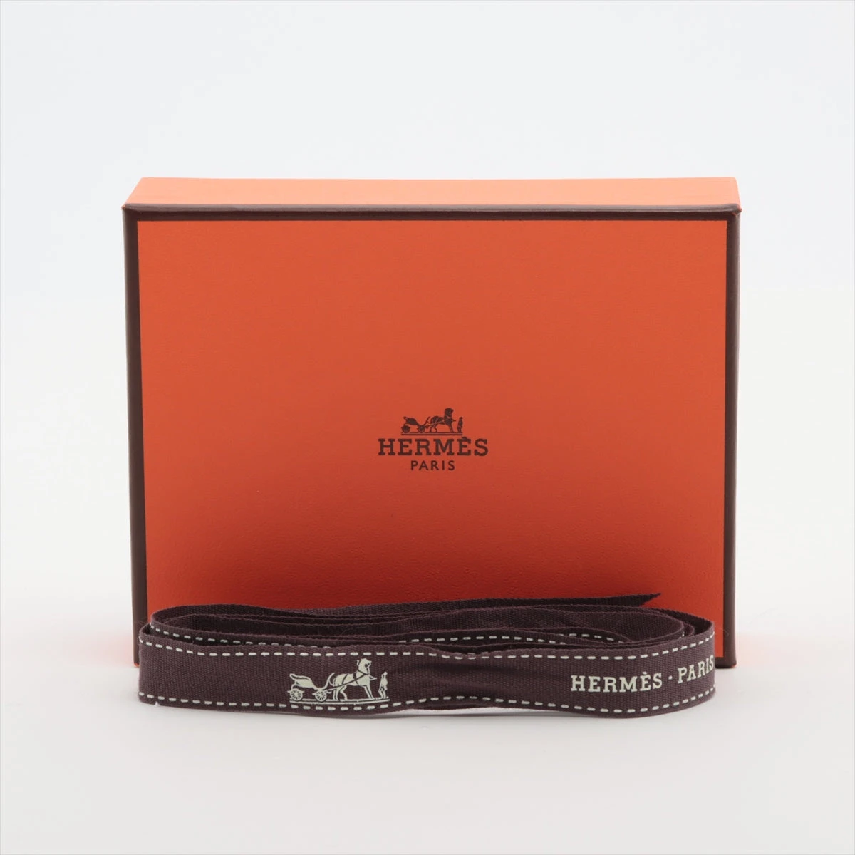 エルメス クロシェット チャーム GP×革 レッド A3323036｜中古