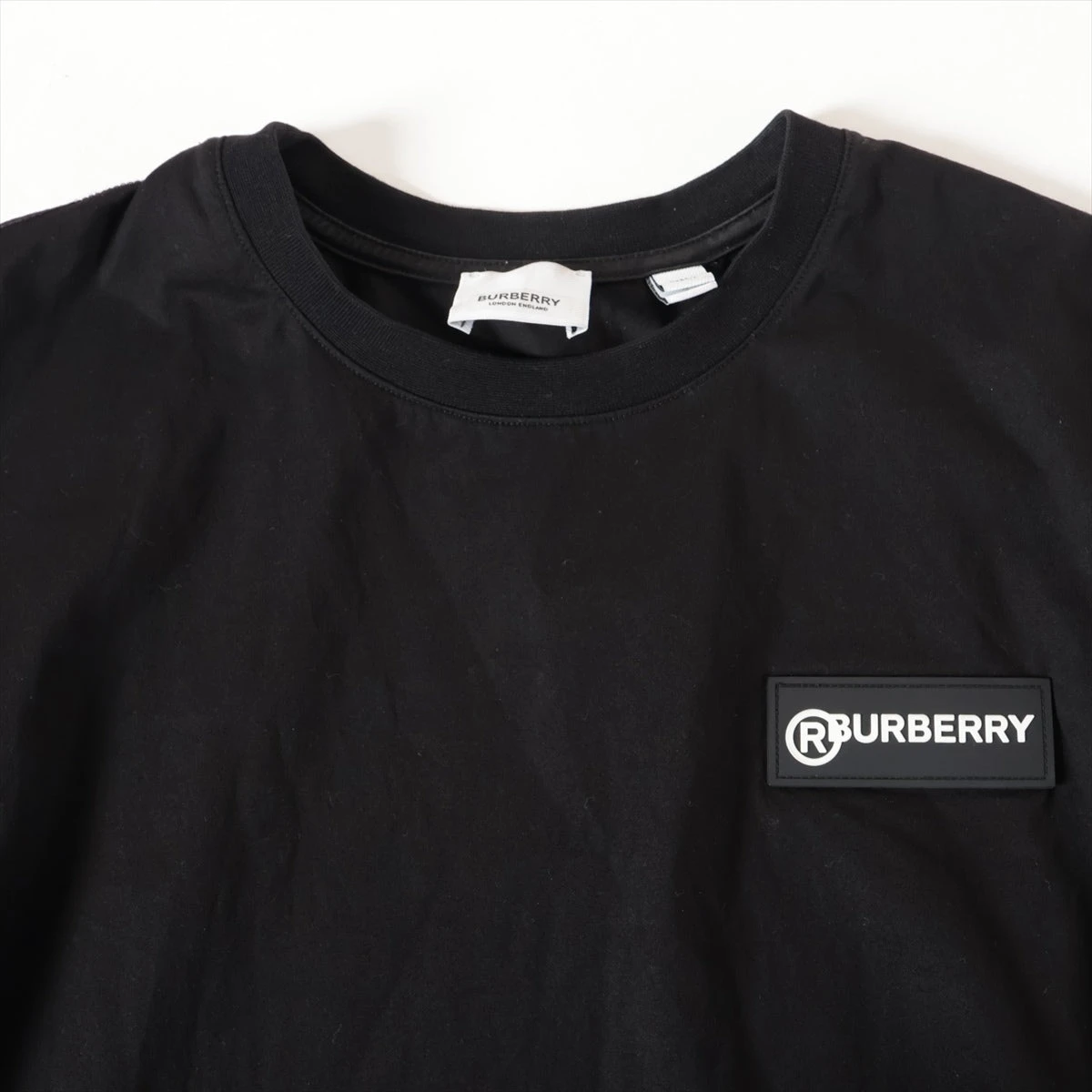 バーバリー ノバチェック ティッシ期 コットン Tシャツ S メンズ