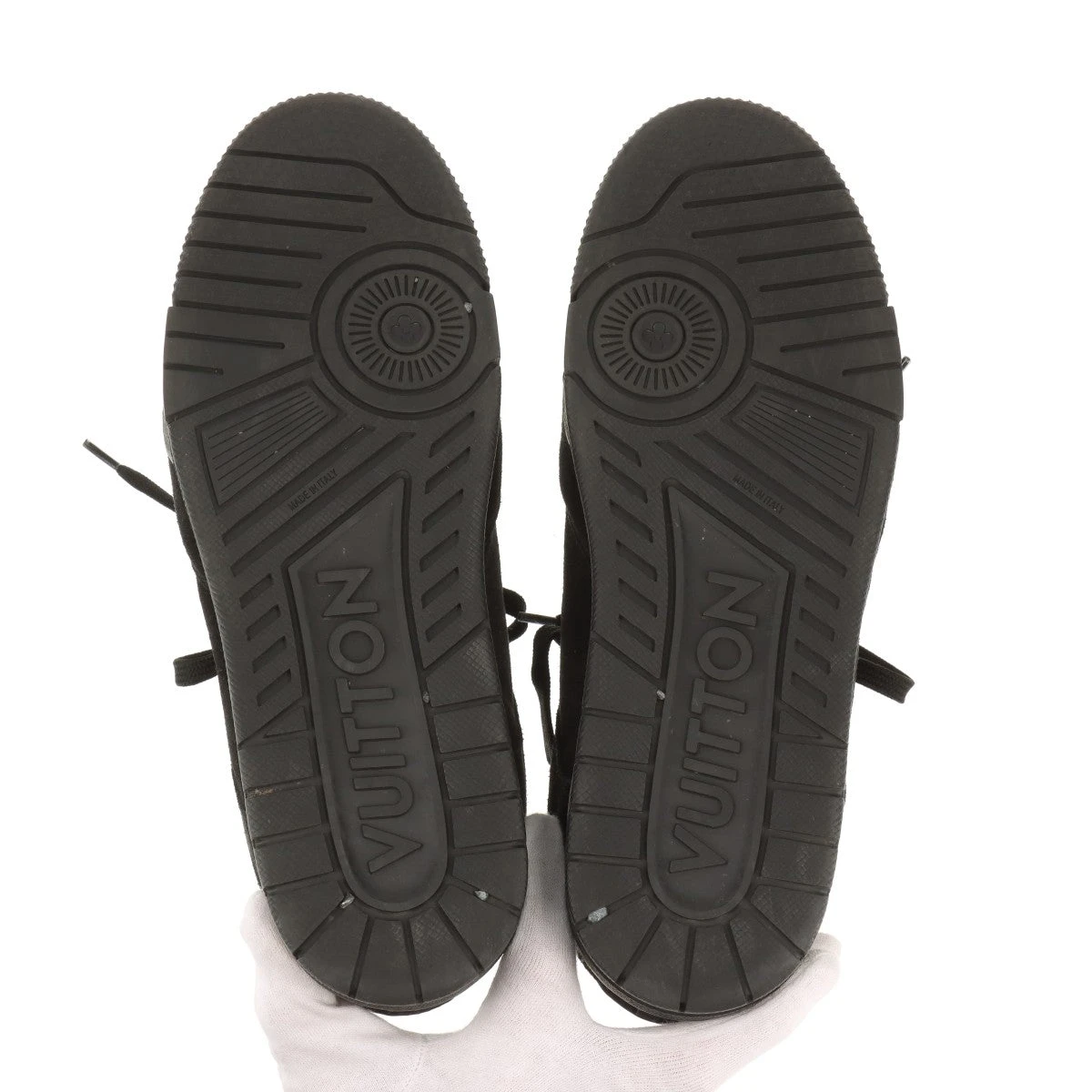 ヴィトン LVトレイナーライン 22年 レザー×スエード スニーカー 8