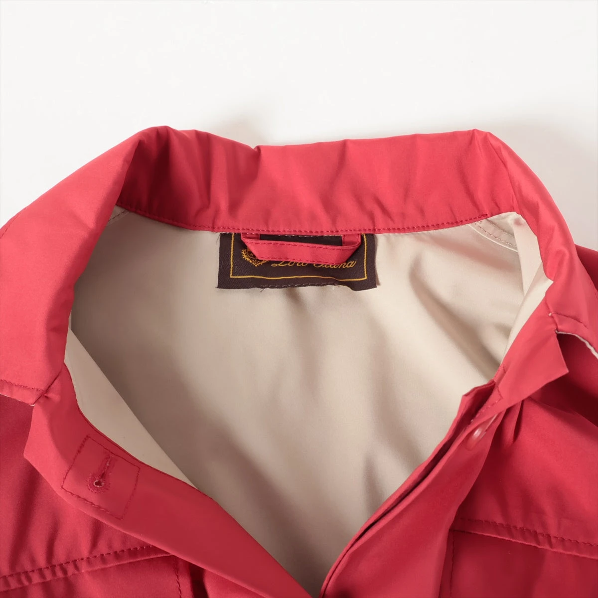 極美品 ロロピアーナ ナイロン フーデットコート ジャケット ピンク 44 XL