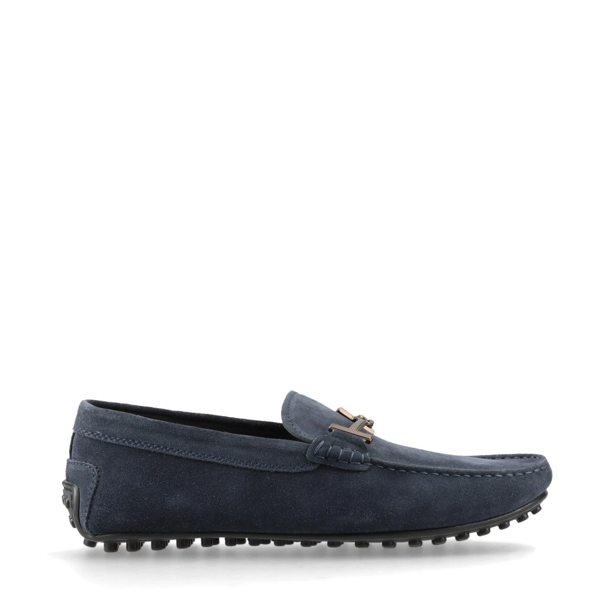 TOD'S トッズ シティゴンミーニ スエードレザー ネイビー 37 1/2 Man ブラウン シティ ゴンミーニ レザー ドライビングシューズ