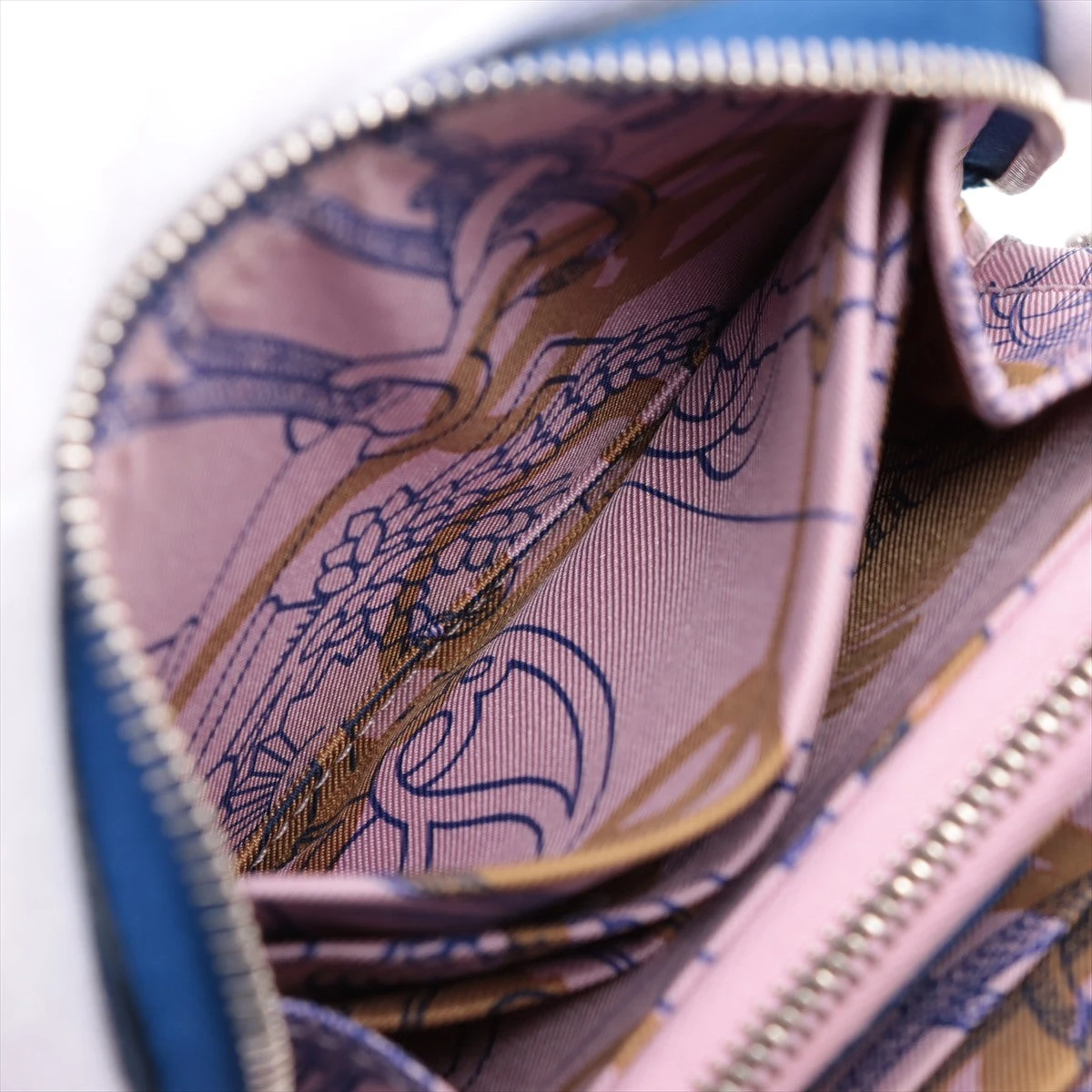 エルメス アザップコンパクト シルクイン ヴォーエプソン コインケース