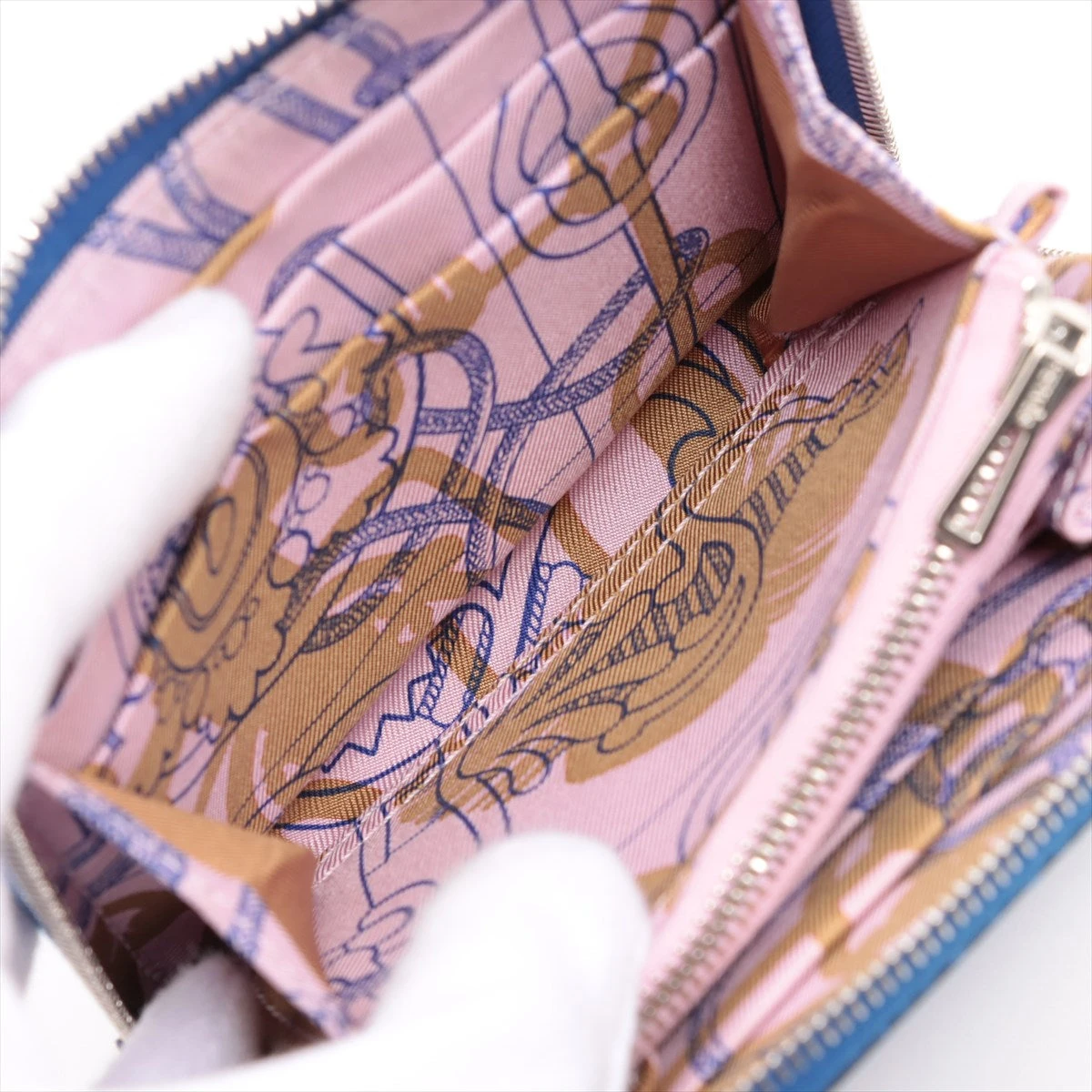 エルメス アザップコンパクト シルクイン ヴォーエプソン コインケース