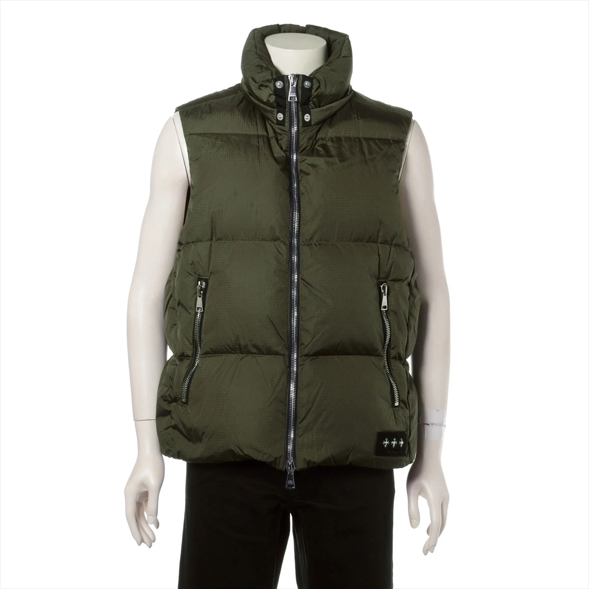 sale【美品】タトラスメンズダウンベストつき2wayモッズコート (カーキ) タトラス 21AW ナイロン ダウンベスト 03 メンズ カーキ MTAT21A4782