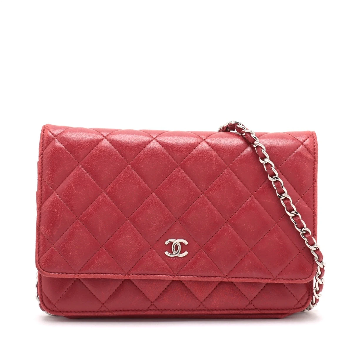 シャネル マトラッセ チェーンウォレット ALLU新宿店｜B：使用感