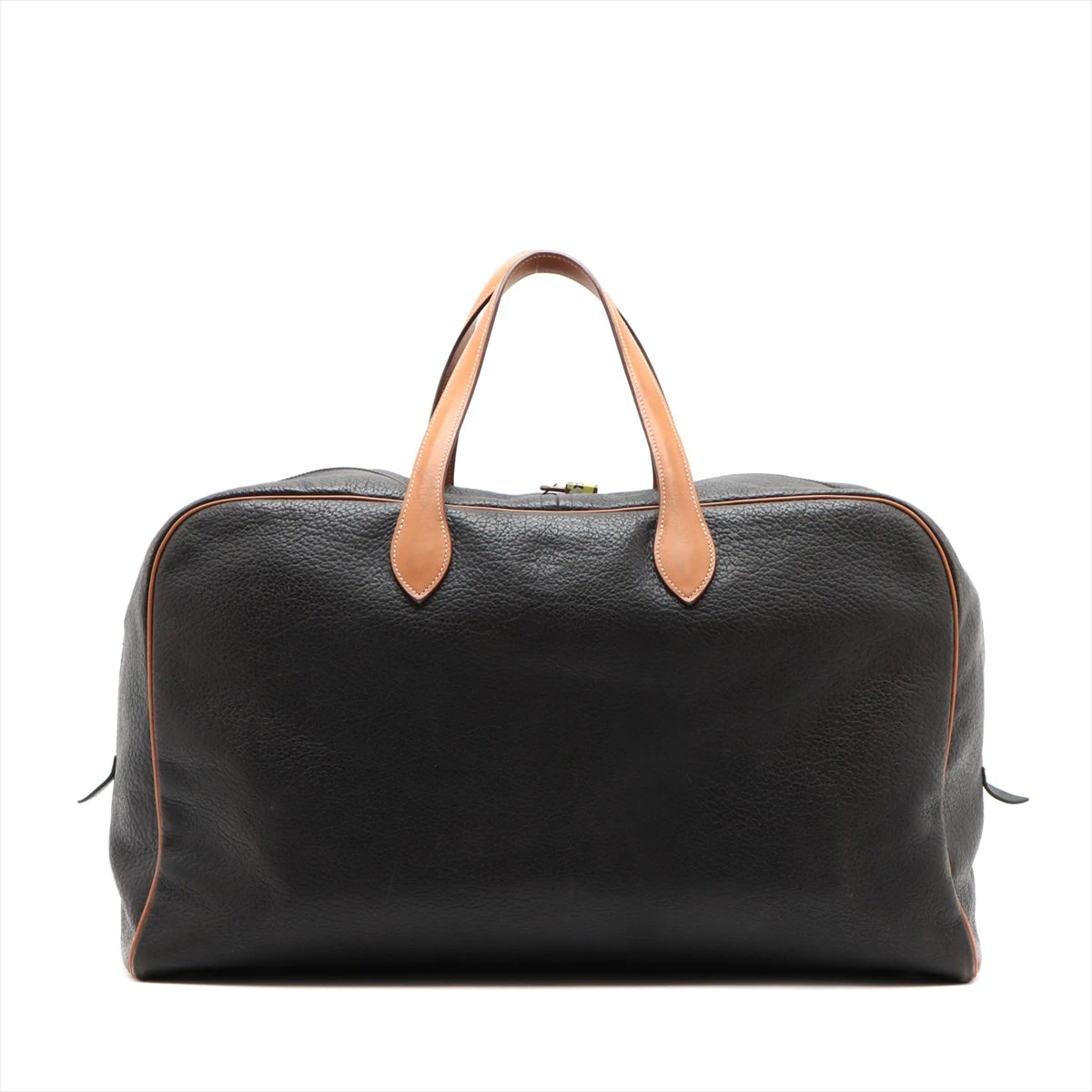 HERMES 美品 ヴィクトリア 45 アルデンヌ ブラック ボストンバッグ HERMES 美品 ヴィクトリア 45 アルデンヌ ブラック ボストン