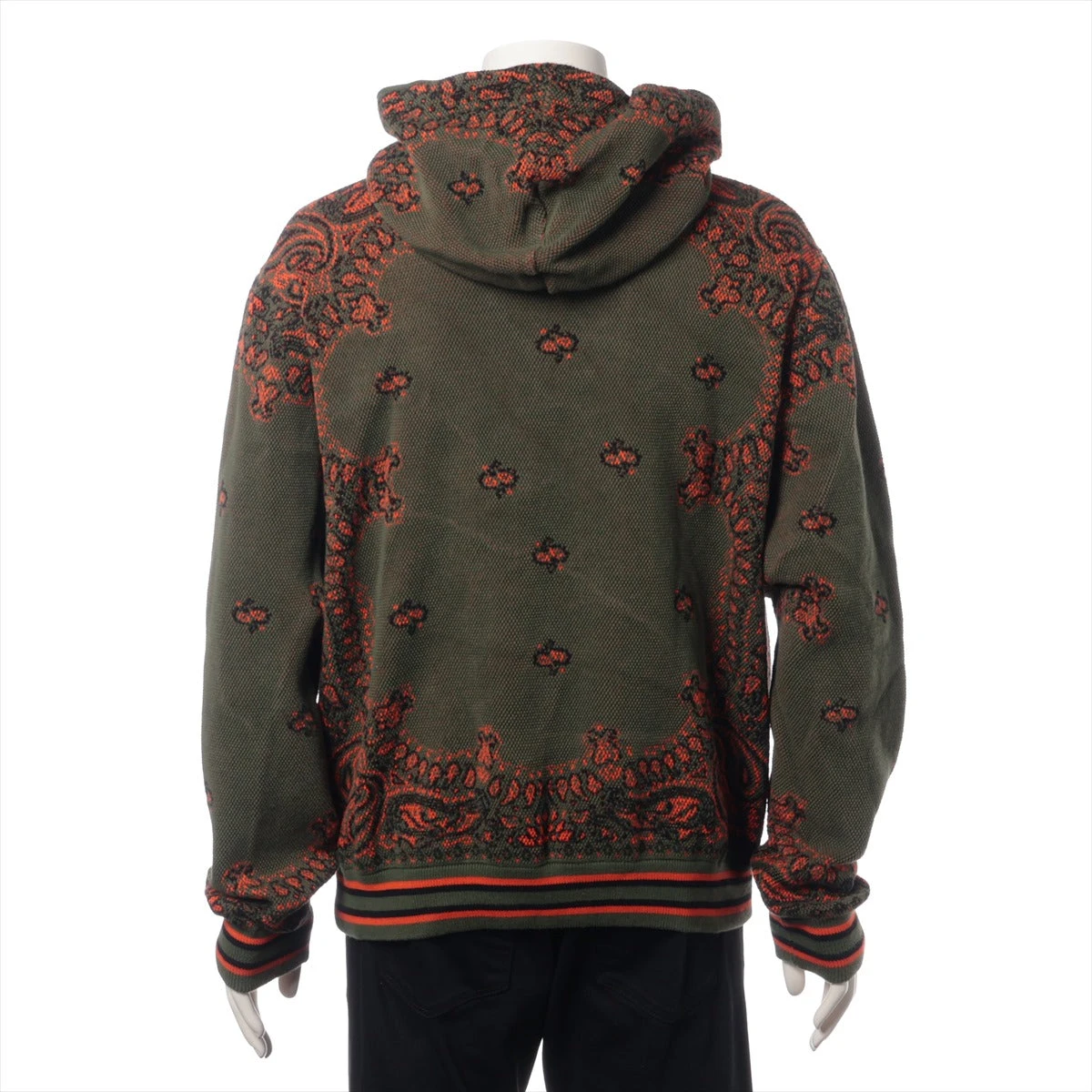 a アミリ AMIRI ブリーチ ペイズリー paisley パーカー 23aw ミ アミリ AMIRI ブリーチ ペイズリー paisley パーカー 23aw