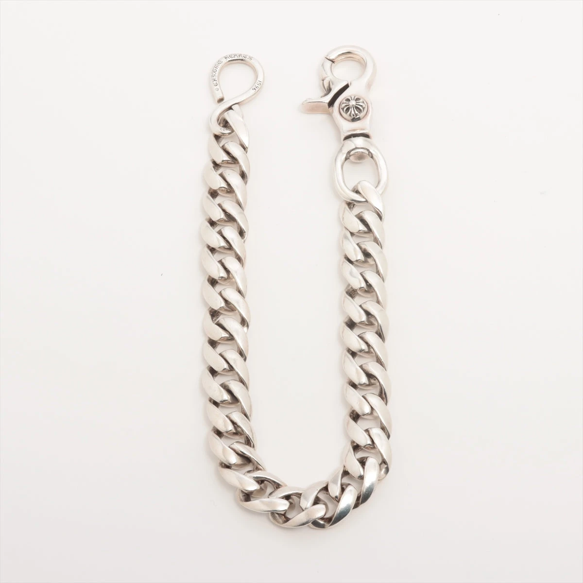 クロムハーツ　クラシックリンクウォレットチェーンショート1クリップ クロムハーツ 1クリップ クラシックリンク ウォレットチェーン 925