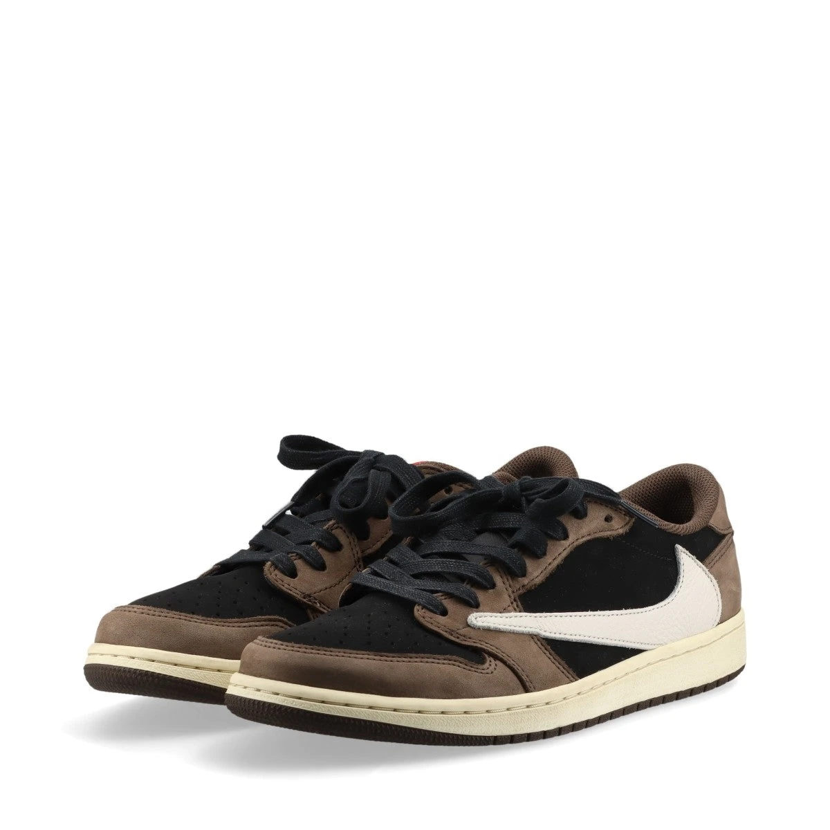 ナイキ×トラヴィススコット AIR JORDAN 1 LOW OG SP ヌバック×レザー