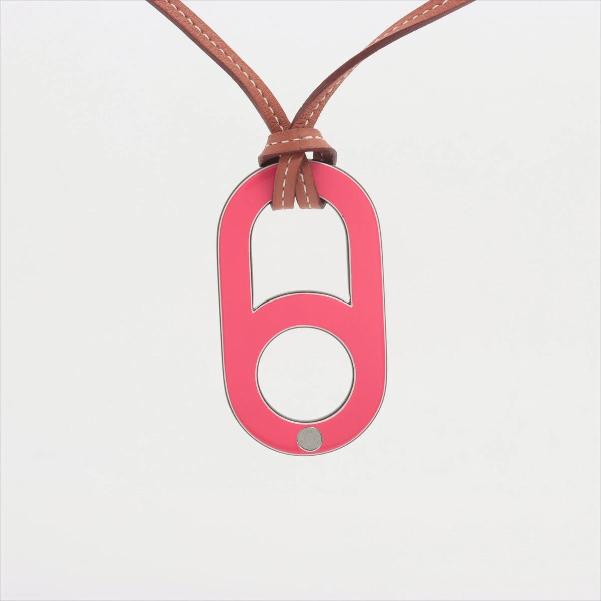 エルメス ヴァリアシオン ペンダント バッファローホーン ブラウン