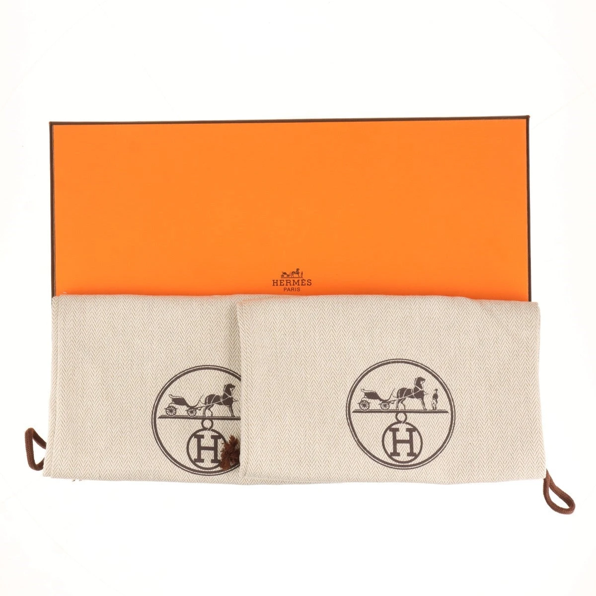 エルメス ローファー 箱付き 36(23cm) オレンジ 入学式 エルメス パリ スエード ローファー EU37 レディース オレンジ