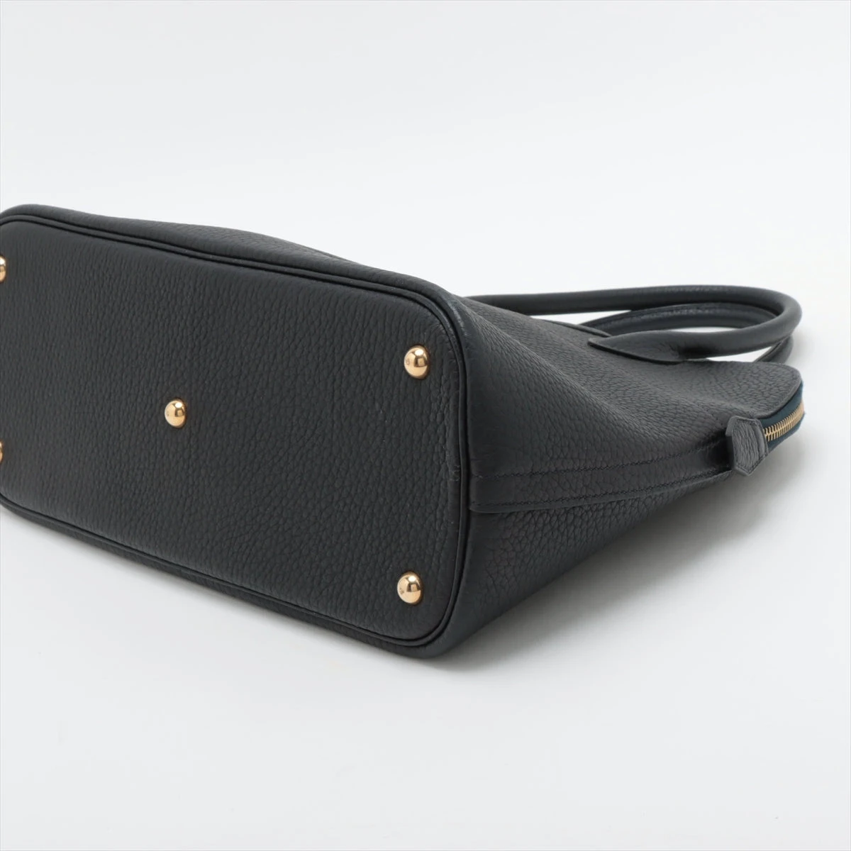 エルメス ボリード35 クシュベル ブルーインディゴ ブラック ゴールド金具 黒 楽天市場】【HERMES】エルメス ボリード 35 ハンド バッグ