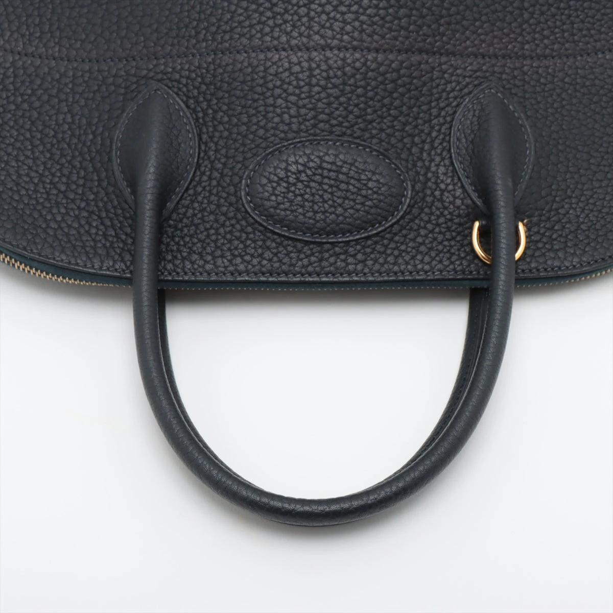 エルメス ボリード35 フィヨルド ブルーインディゴ ゴールド金具