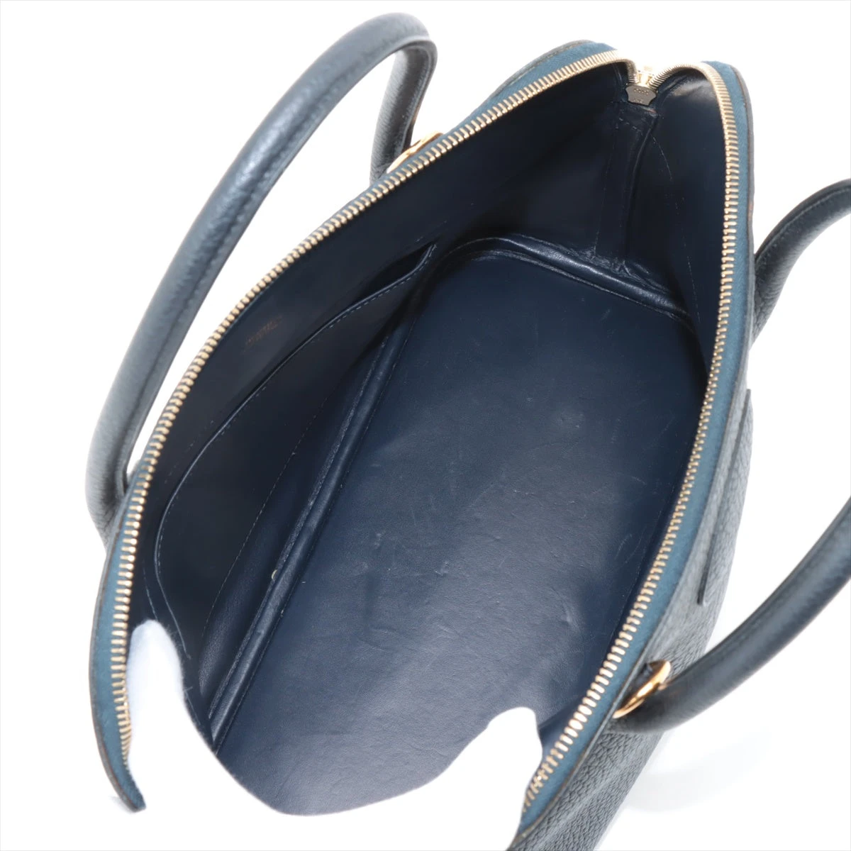 エルメス ボリード35 クシュベル ブルーインディゴ ブラック ゴールド金具 黒 楽天市場】【HERMES】エルメス ボリード 35 ハンド バッグ