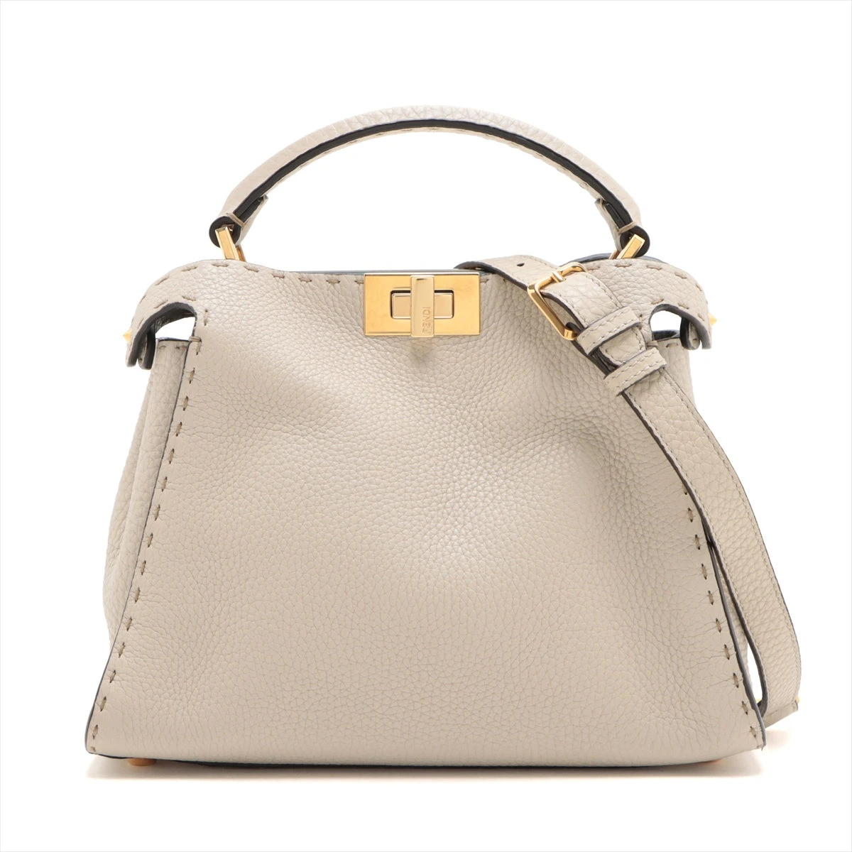FENDI フェンディ アイシーユー スモール アイボリー 2WAY FENDI フェンディ アイシーユー スモール アイボリー 2WAY