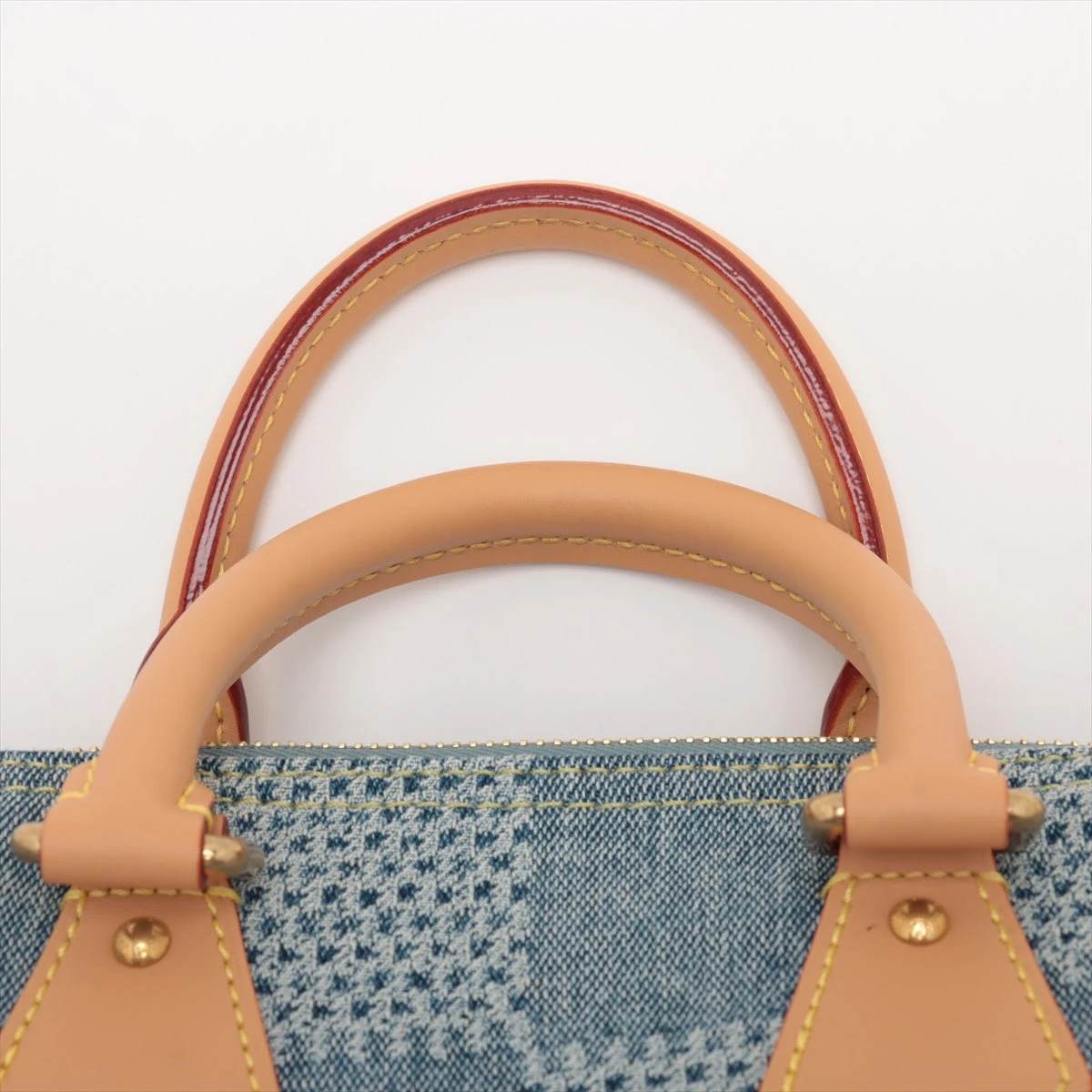 ヴィトン ダミエ デニム 3D キーポル バンドリエール25 N40700 RFID