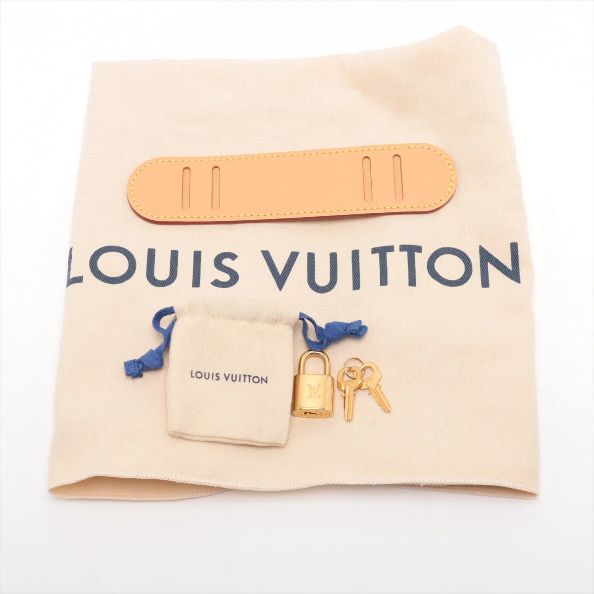 ヴィトン ダミエ デニム 3D キーポル バンドリエール25 N40700 RFID