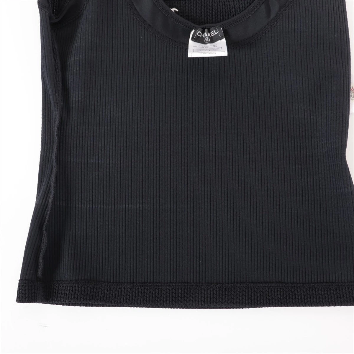 CHANEL シャネル 21SS タンクトップ ノースリーブ サイズ36 ココ