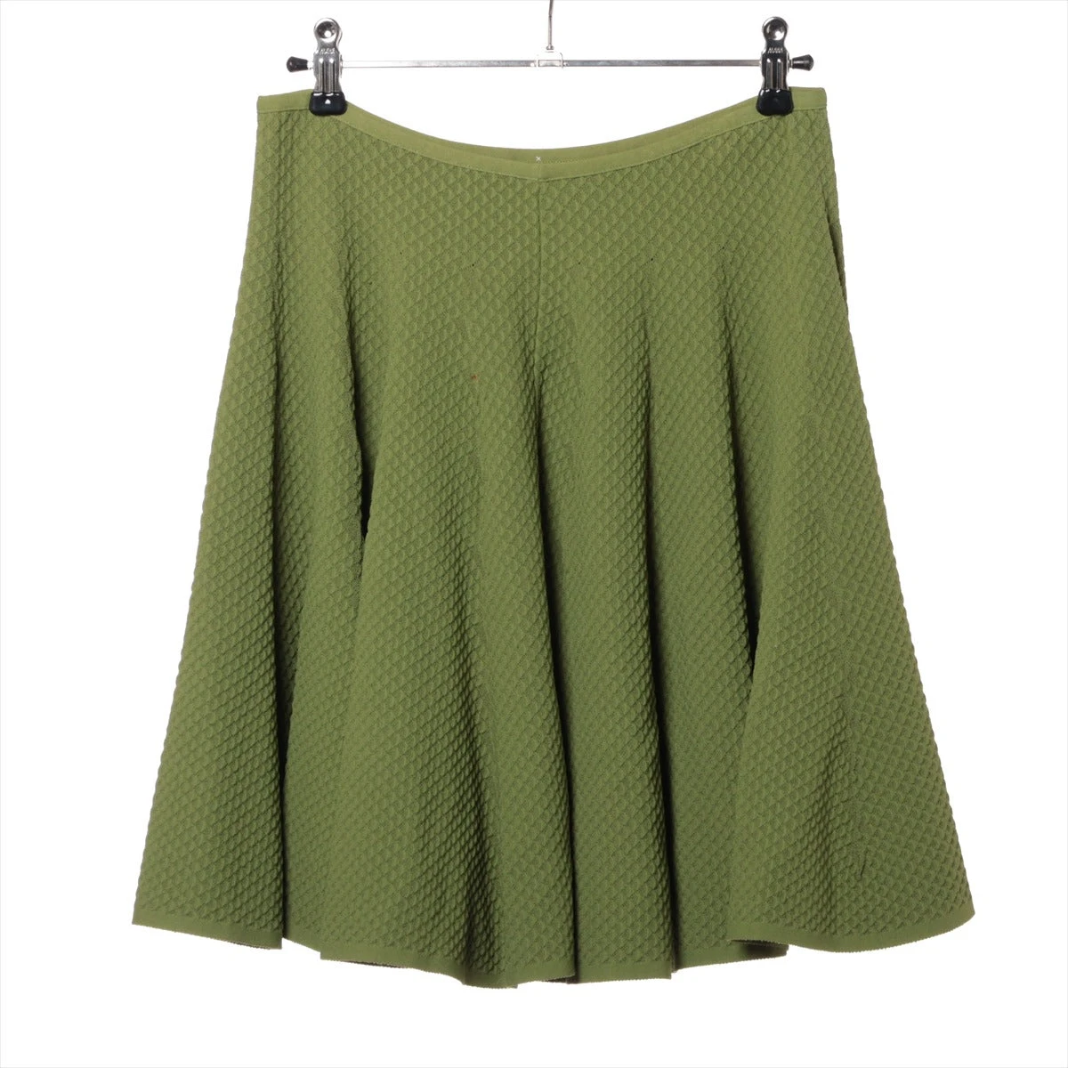 アライア レーヨン×キュプラ スカート 40 ネイビー ベアロ 【公式通販】