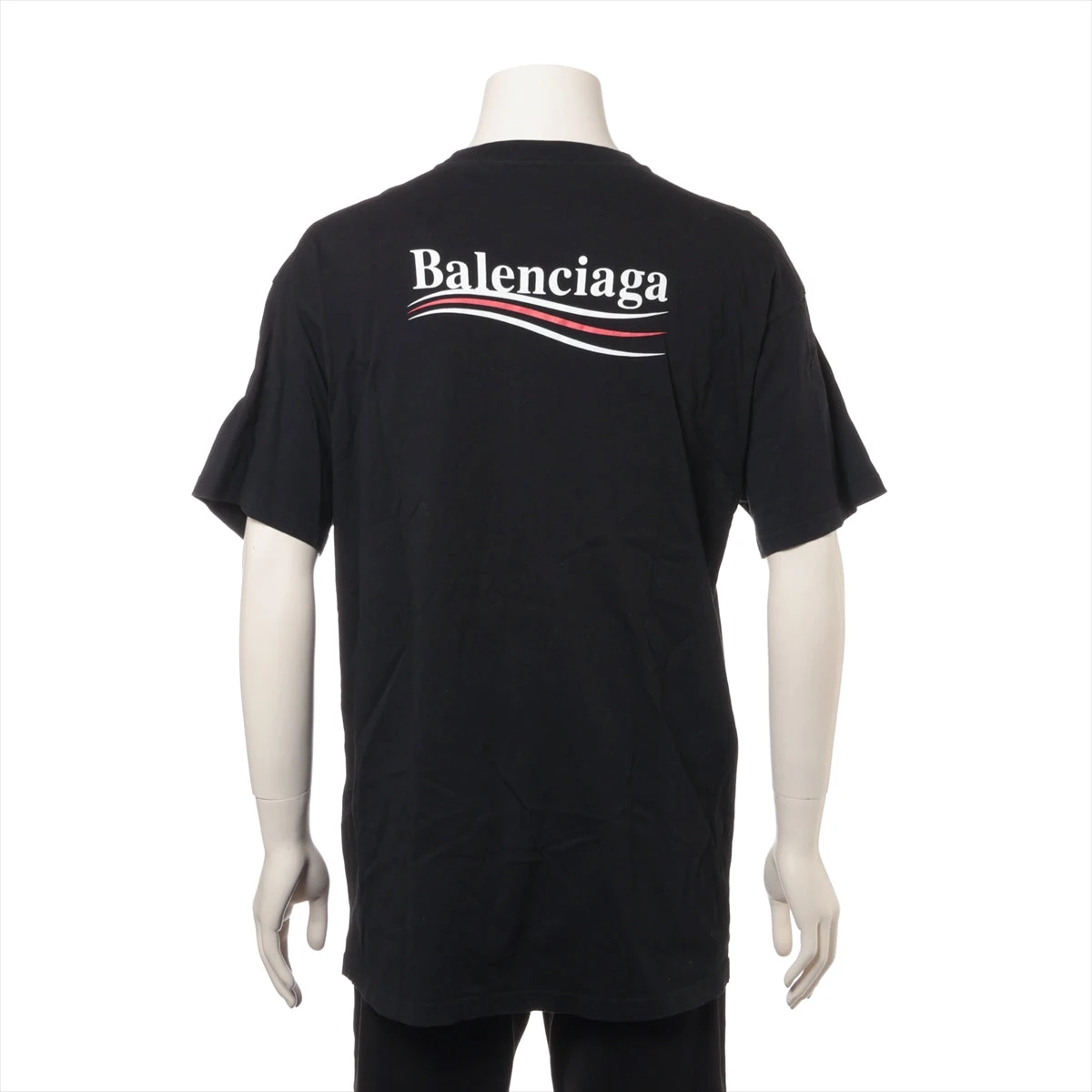 バレンシアガ キャンペーンロゴ 17年 コットン Tシャツ XS メンズ