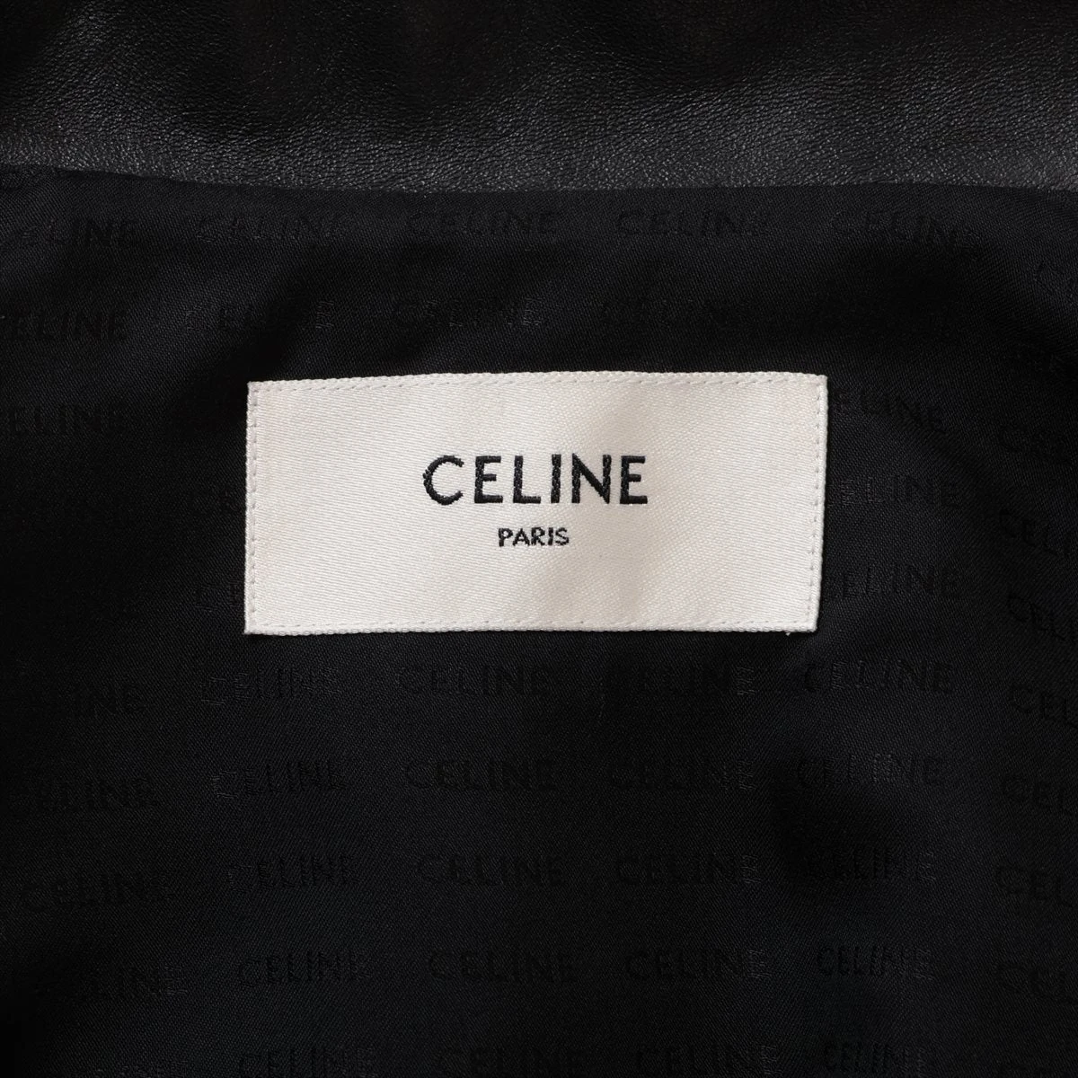 極美品　セリーヌ　カザックジャケット　トリオンフロゴ　ブルゾン　ブラック　M相当 極美品 セリーヌ カザックジャケット トリオンフロゴ ブルゾン