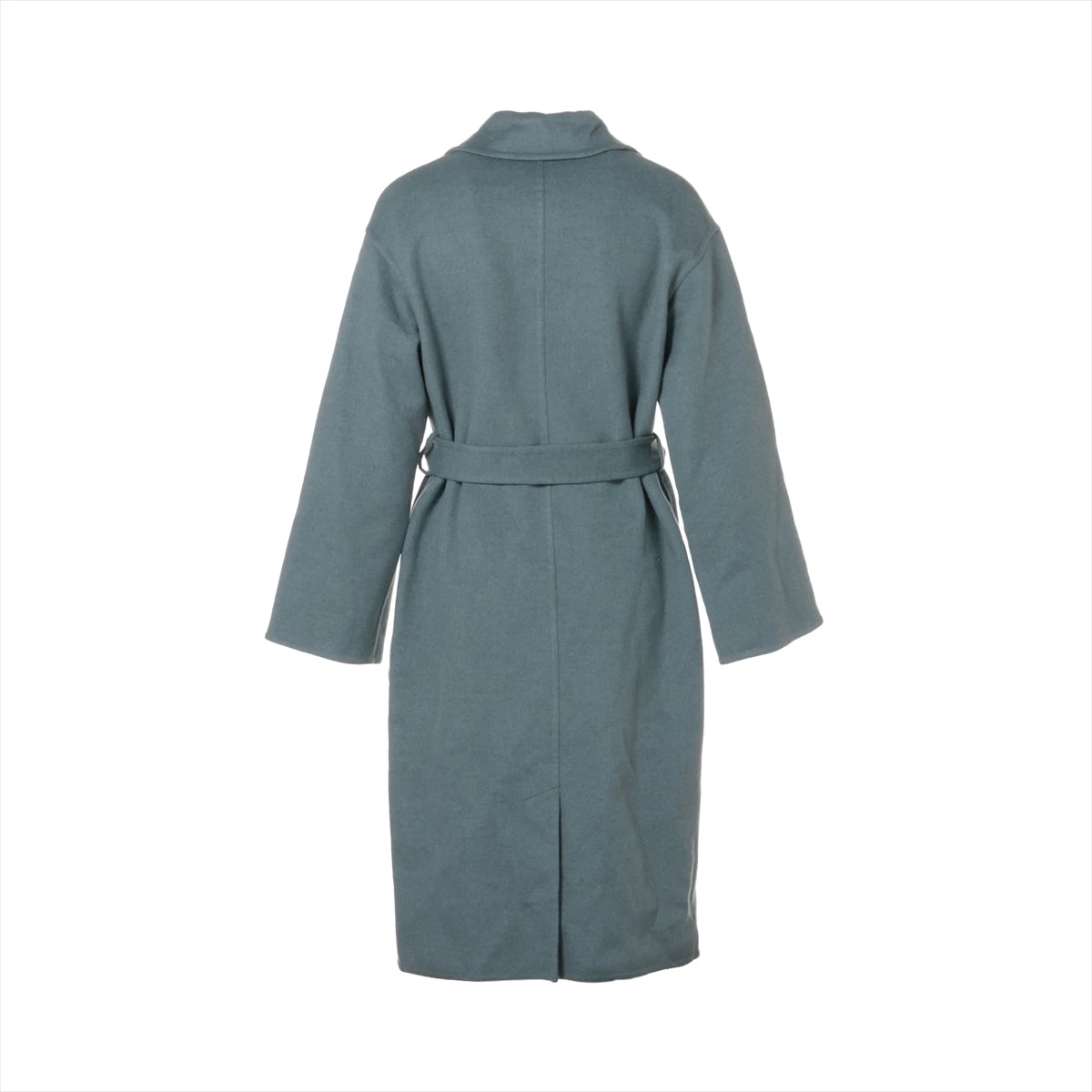 エルメス 22AW カシミヤ コート 34 レディース ブルー 27-7102