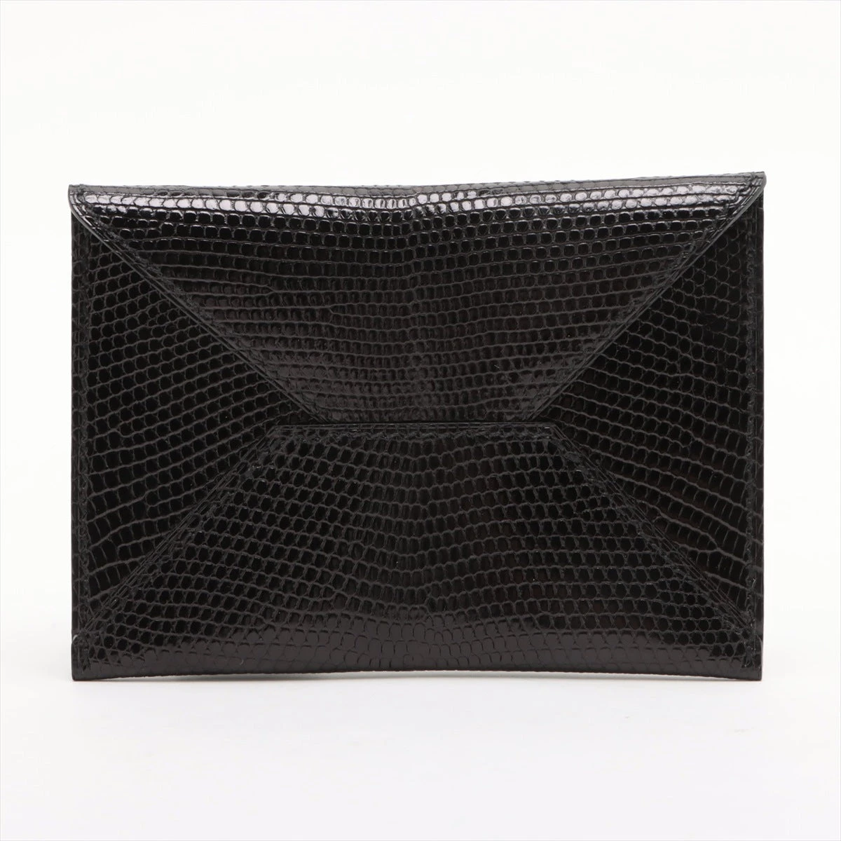 さらに値下げ‼️エルメス / HERMES エンベロープ 黒 財布 カードケース