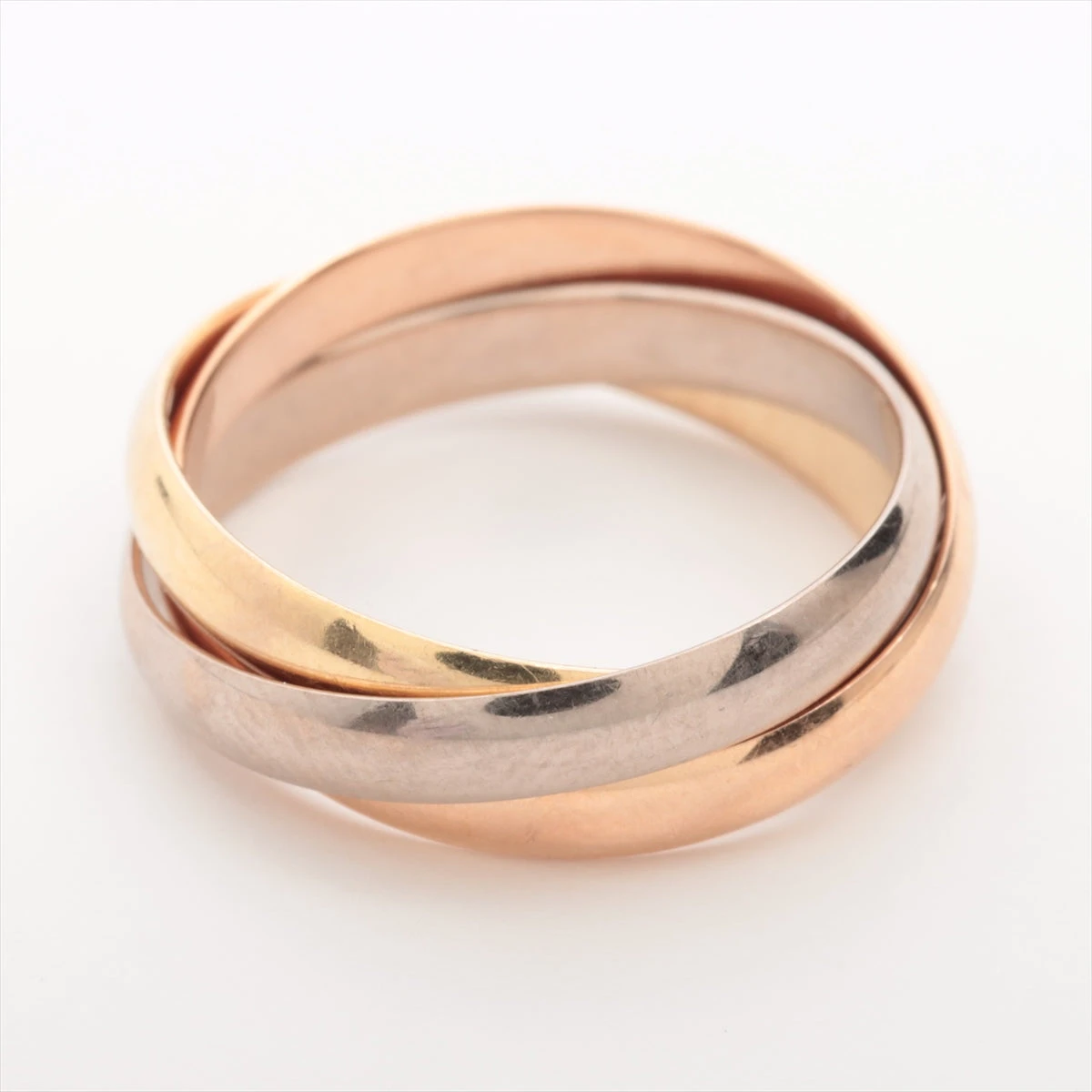 カルティエ トリニティ リング 750(YG×PG×WG) 4.1g 47 A3365697