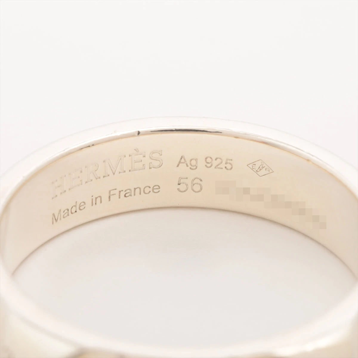 エルメス コリエドシアン リング 56 925 5.0g シルバー A3349696｜中古 
