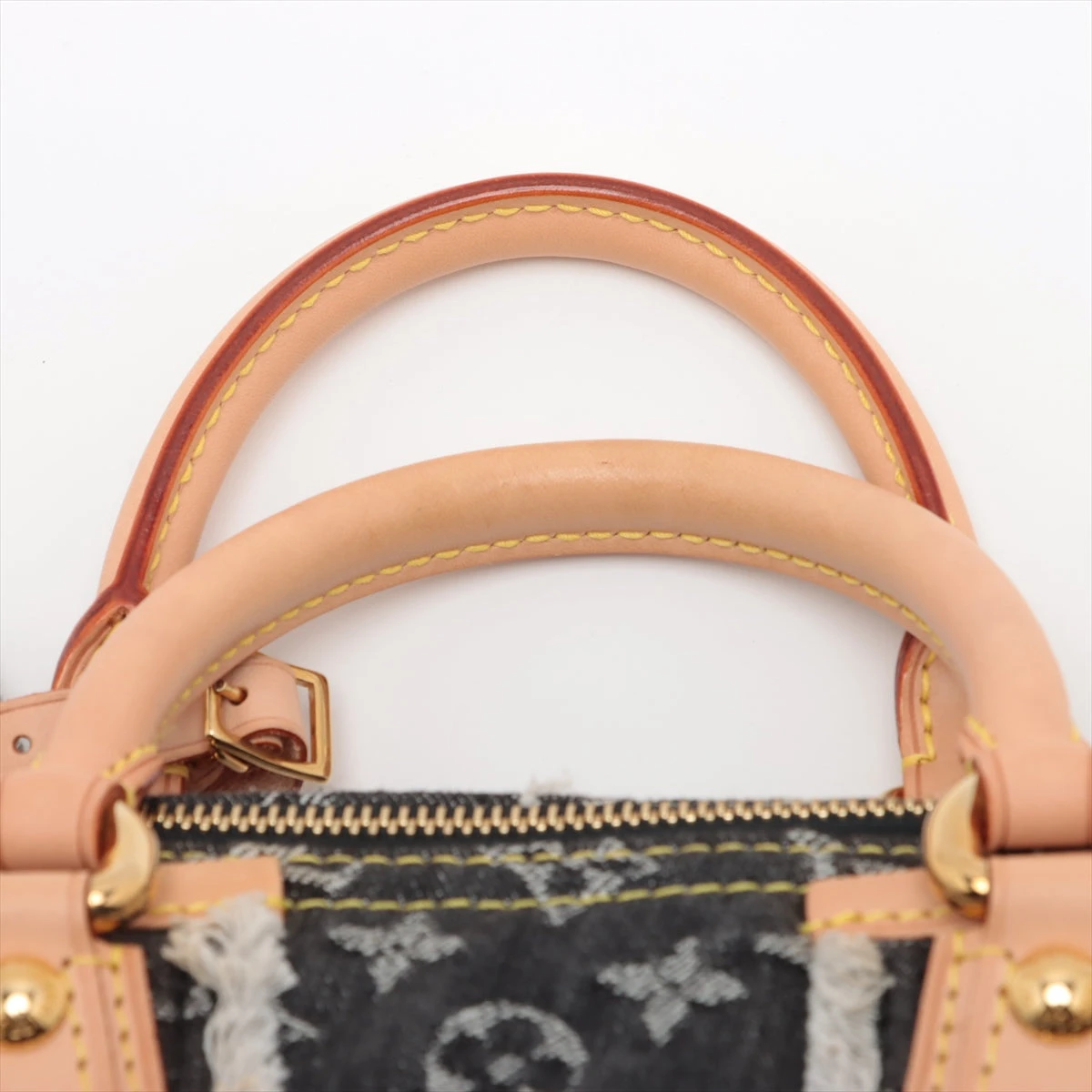 Ａｙａ♡様専LOUIS VUITTON パッチワークデニムベスト 38 25453-7.jpg