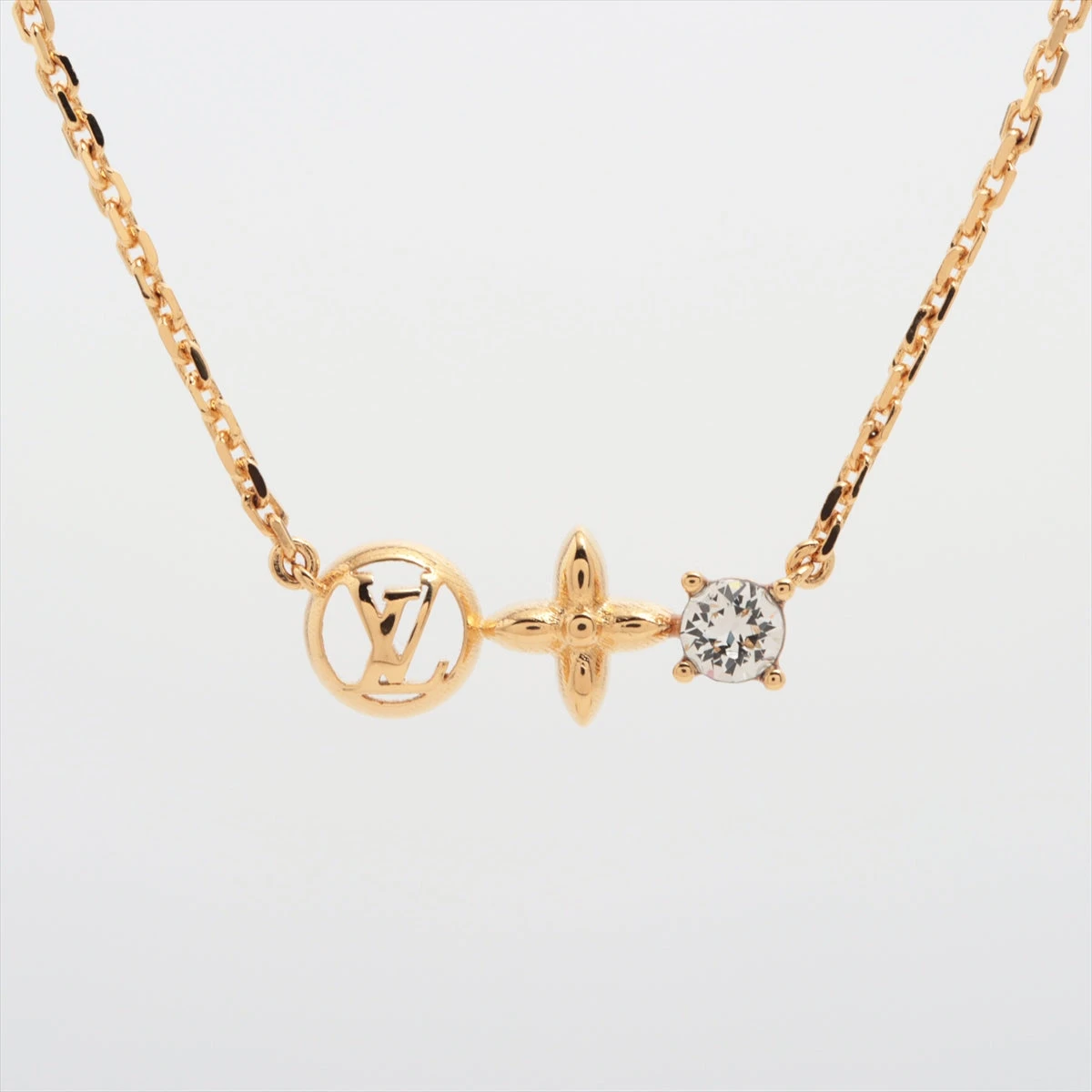 ルイヴィトン プティルイ ゴールドネックレス 美品>ルイヴィトン プティルイ ゴールドネックレス~~ - メルカリ