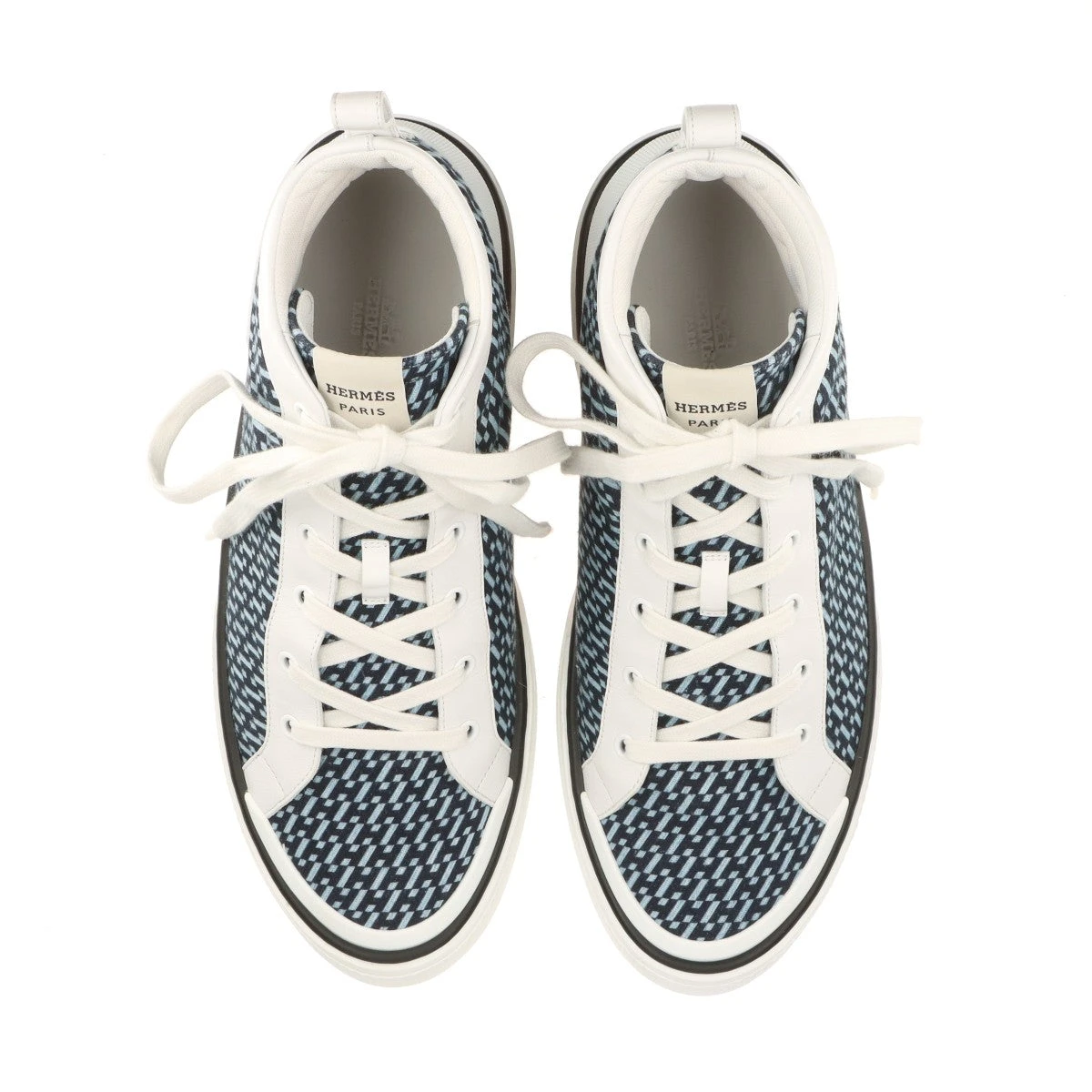 エルメス　デッキシューズ　ヴィンテージ HERMES] Hermes Deck shoes sneakers Leather red tea deck