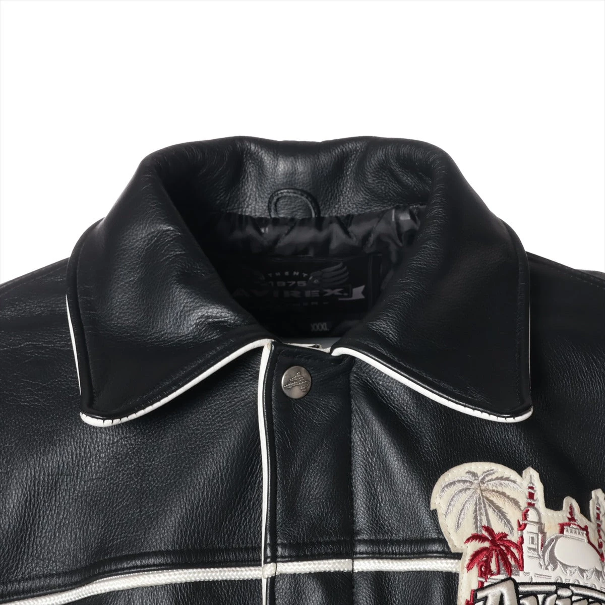 アヴィレックス レザー レザージャケット XXXL メンズ ブラック 1st