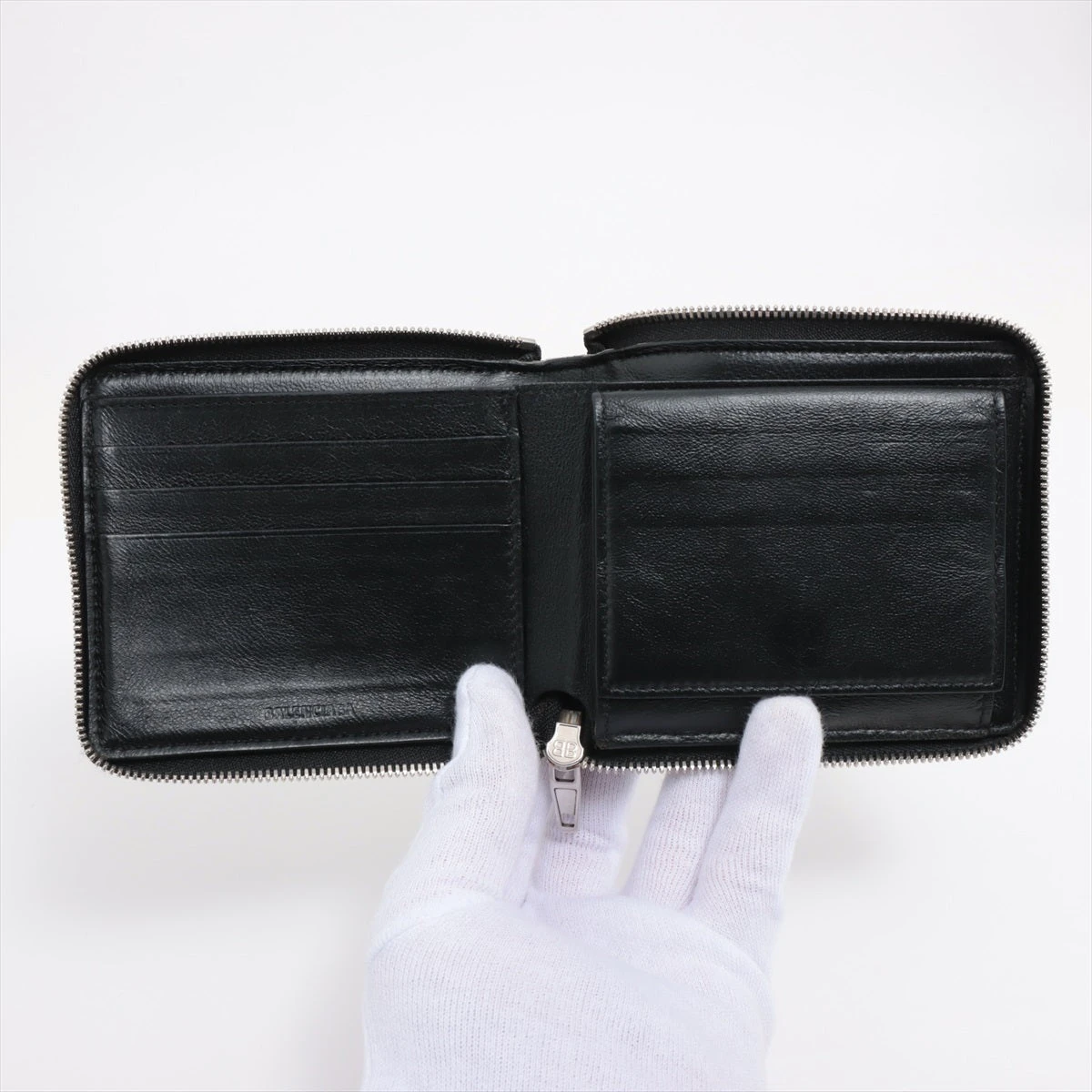 バレンシアガ 664043 レザー ロゴ コンパクトウォレット 財布 バレンシアガ × ザ シンプソンズ 664043 レザー コンパクト