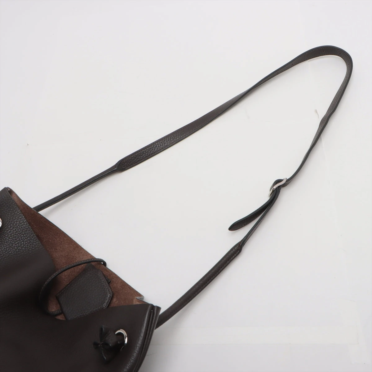 エルメス シルキーシティ33 トリヨンクレマンス エベーヌ シルバー金具