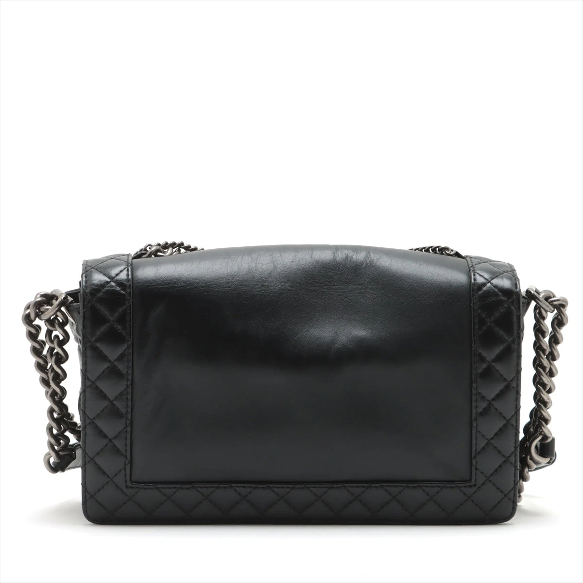 シャネル ボーイシャネル28 ラージ ラムスキン チェーンショルダー  