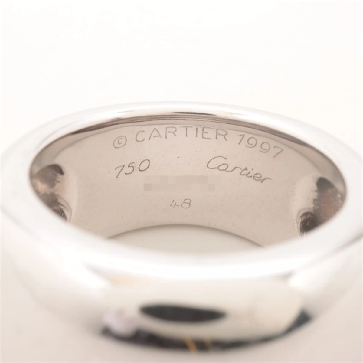 Cartier カルティエ ヌーベルバーグ リング WG#48 8号 中古 カルティエ 