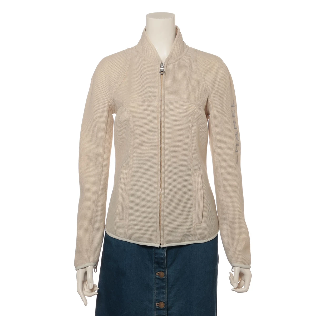 シャネルスポーツ 03P ポリエステル ジャケット 38 レディース  