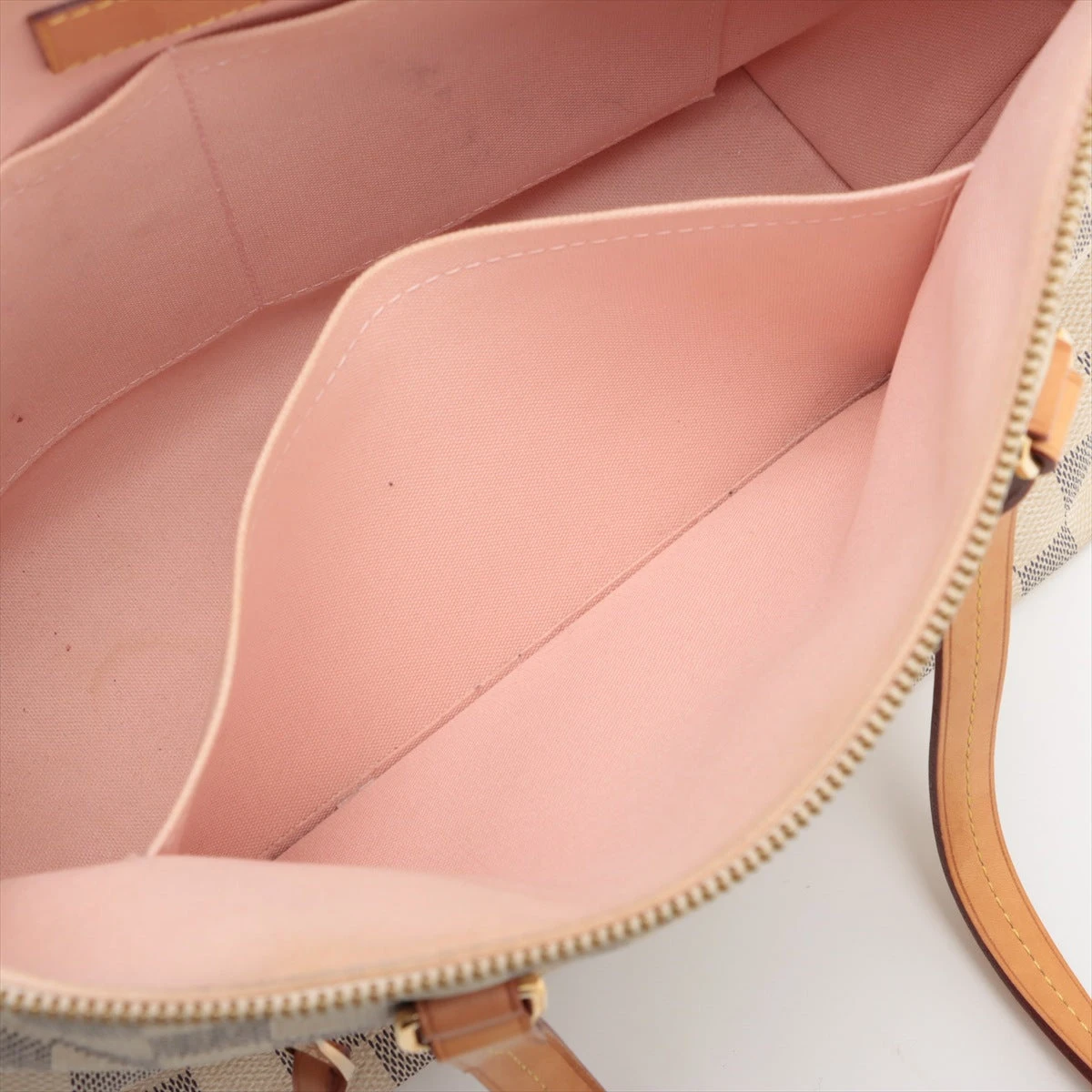 ルイヴィトン イエナ PM ダミエ アズール ピンク ショルダー バッグ  