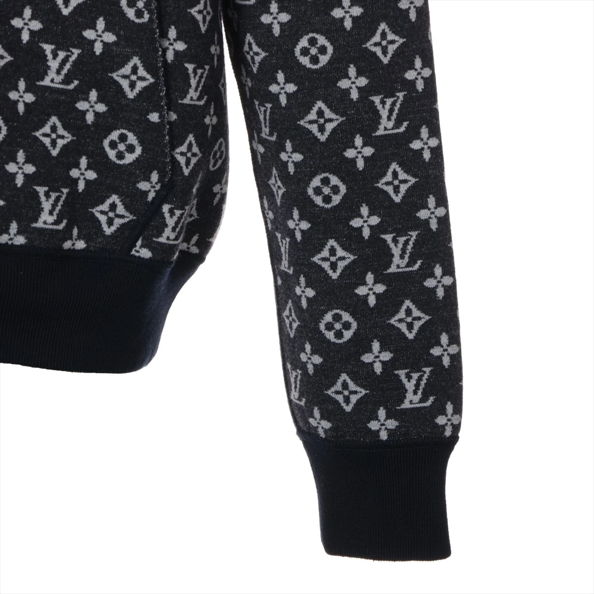 ルイヴィトン 21AW ウール×ポリアミド ジャケット XXL メンズ ネイビー 