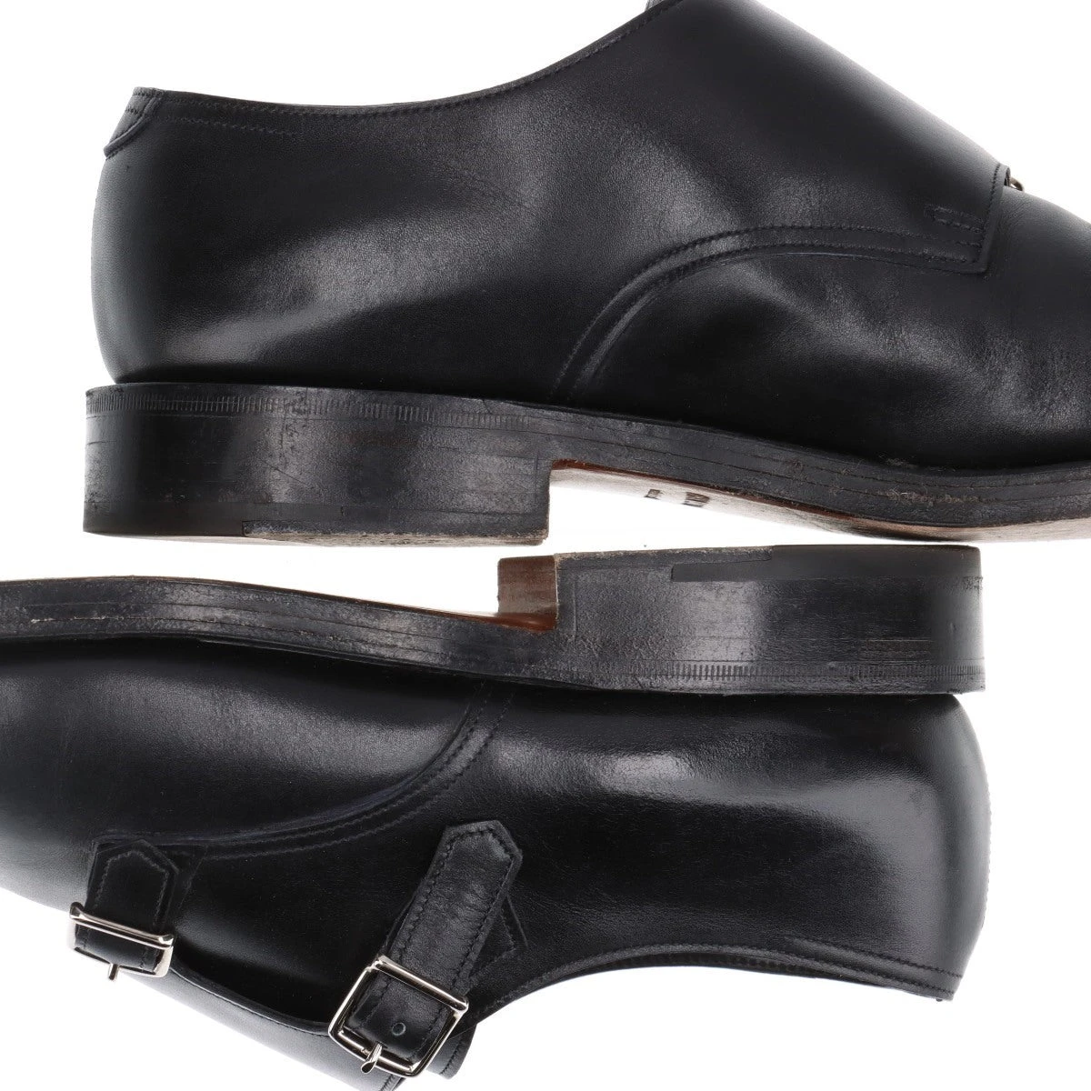 即購入お断りPF参照 ジョンロブダブルモンクストラップ 黒レザーブーツ8/1 即購入お断りPF参照 ジョンロブダブルモンクストラップ 黒レザーブーツ8/1