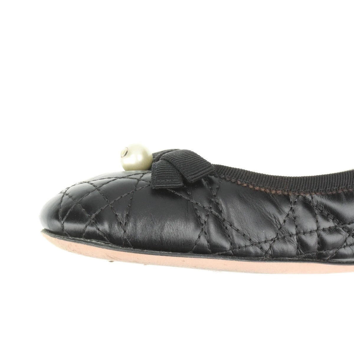◆◇Dior ブラックパテント フラットパンプス 36◇◆ ◇◇Dior ブラックパテント フラットパンプス 36◇◇ 靴