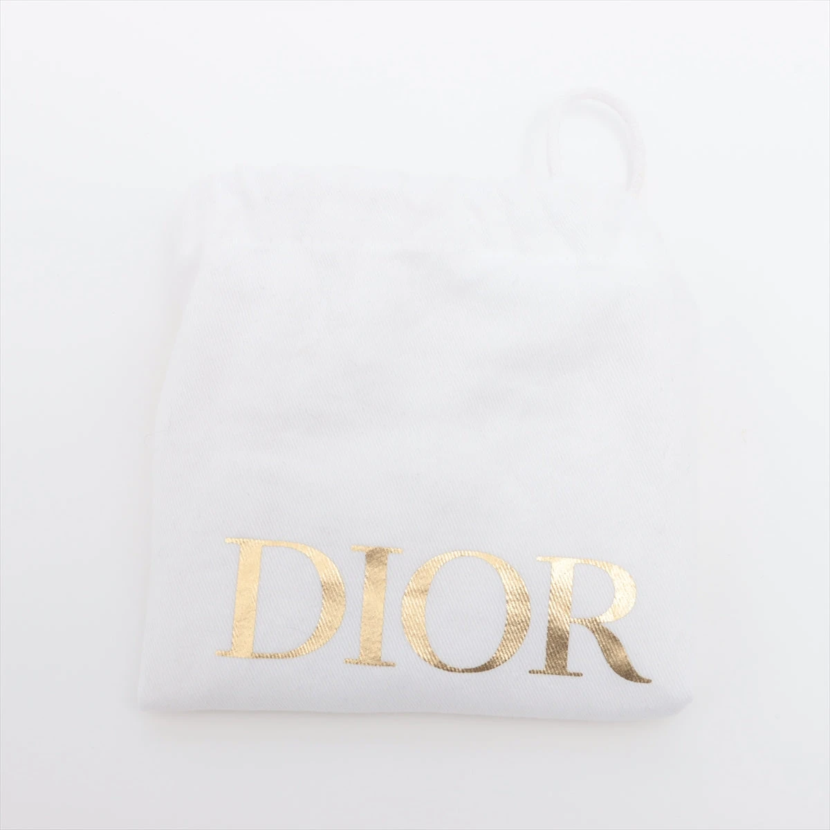 ディオール ロゴ ショルダーストラップ キャンバス×レザー ネイビー 